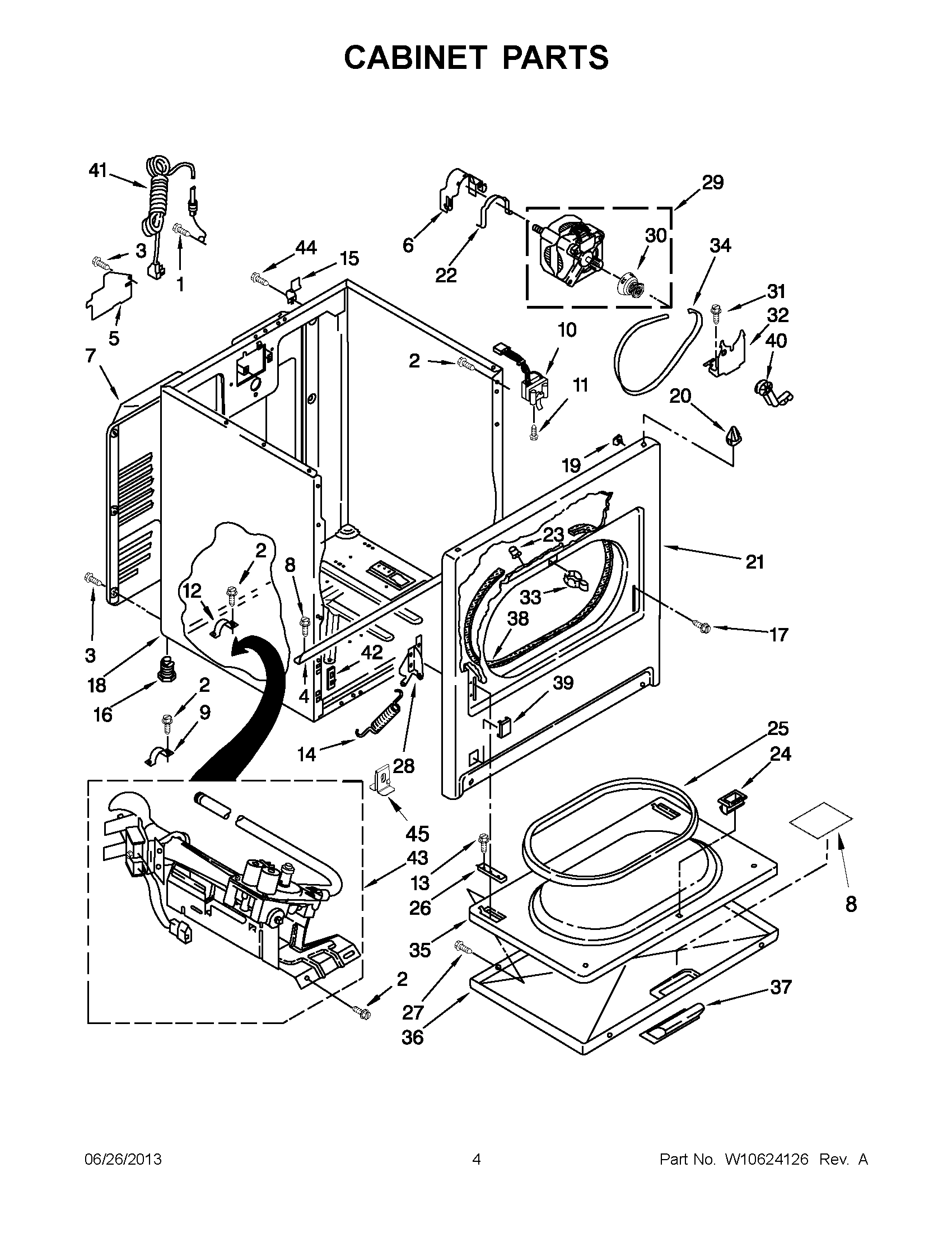 02 - CABINET PARTS