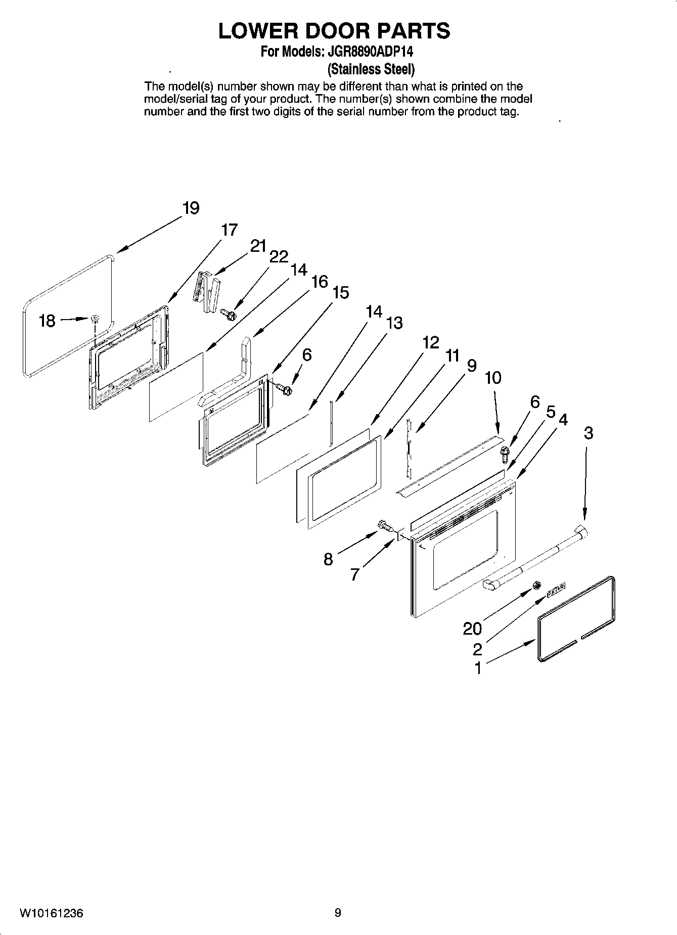 06 - LOWER DOOR PARTS