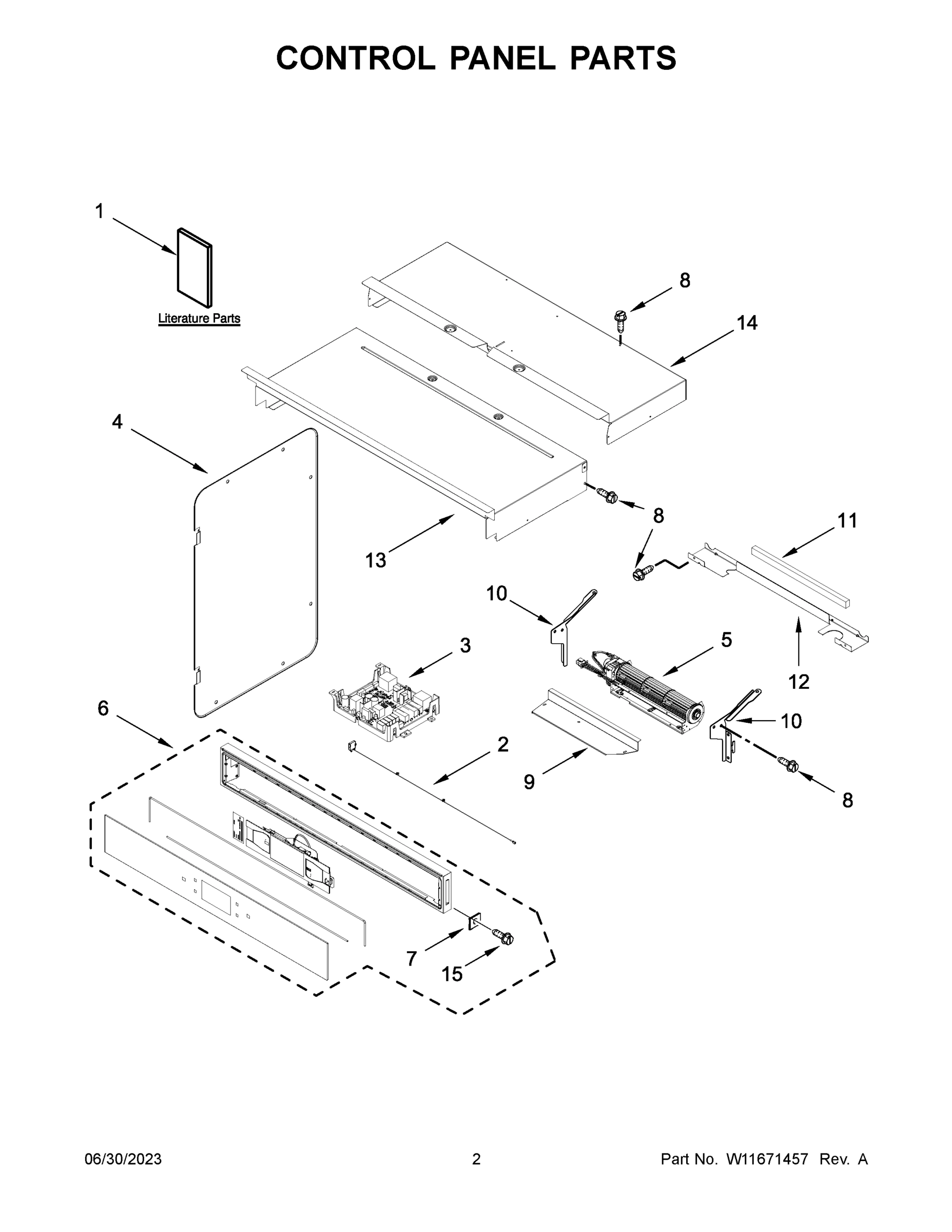 02 - CONTROL PANEL PARTS