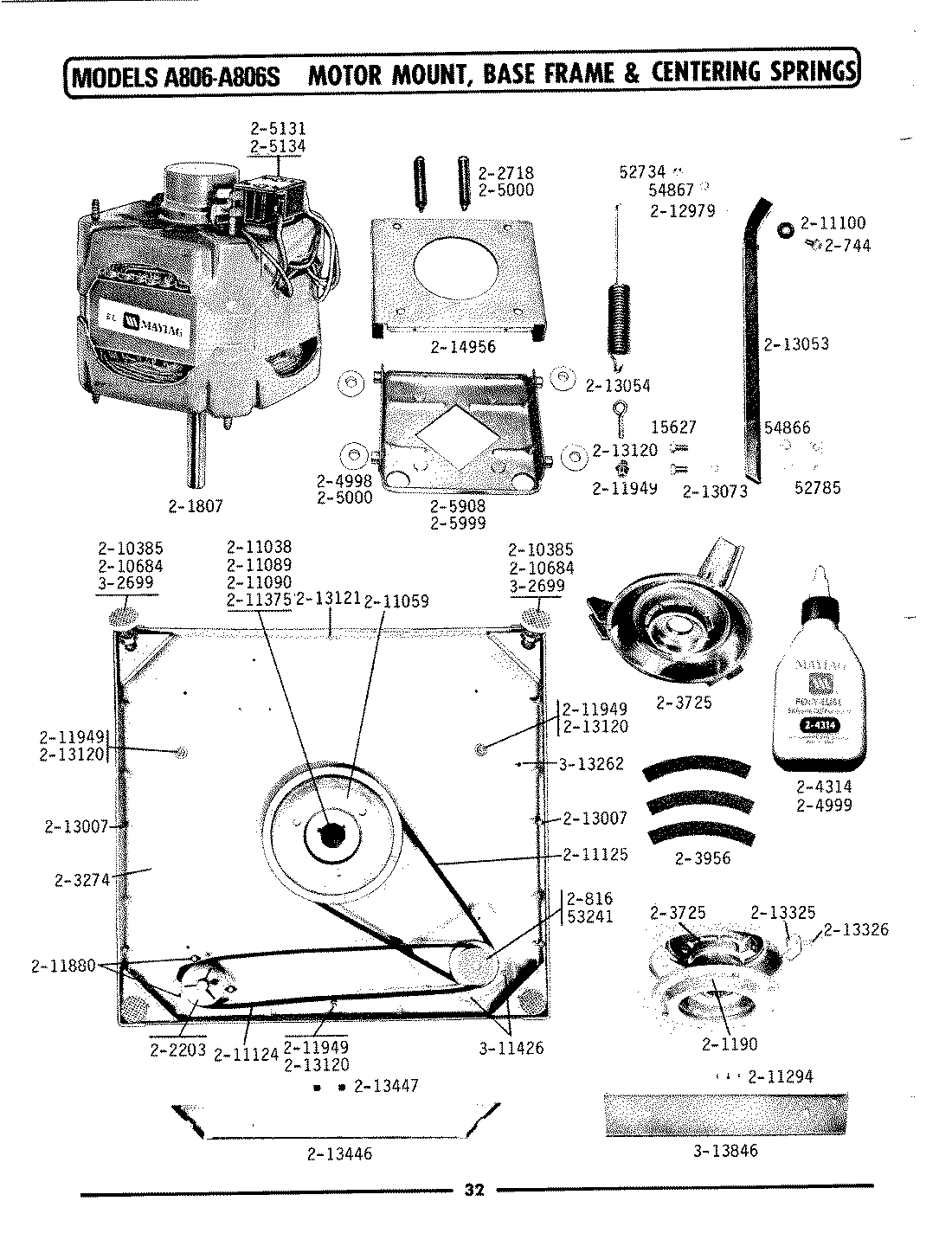 12 - POWER UNIT & CENTER ASSEMBLY