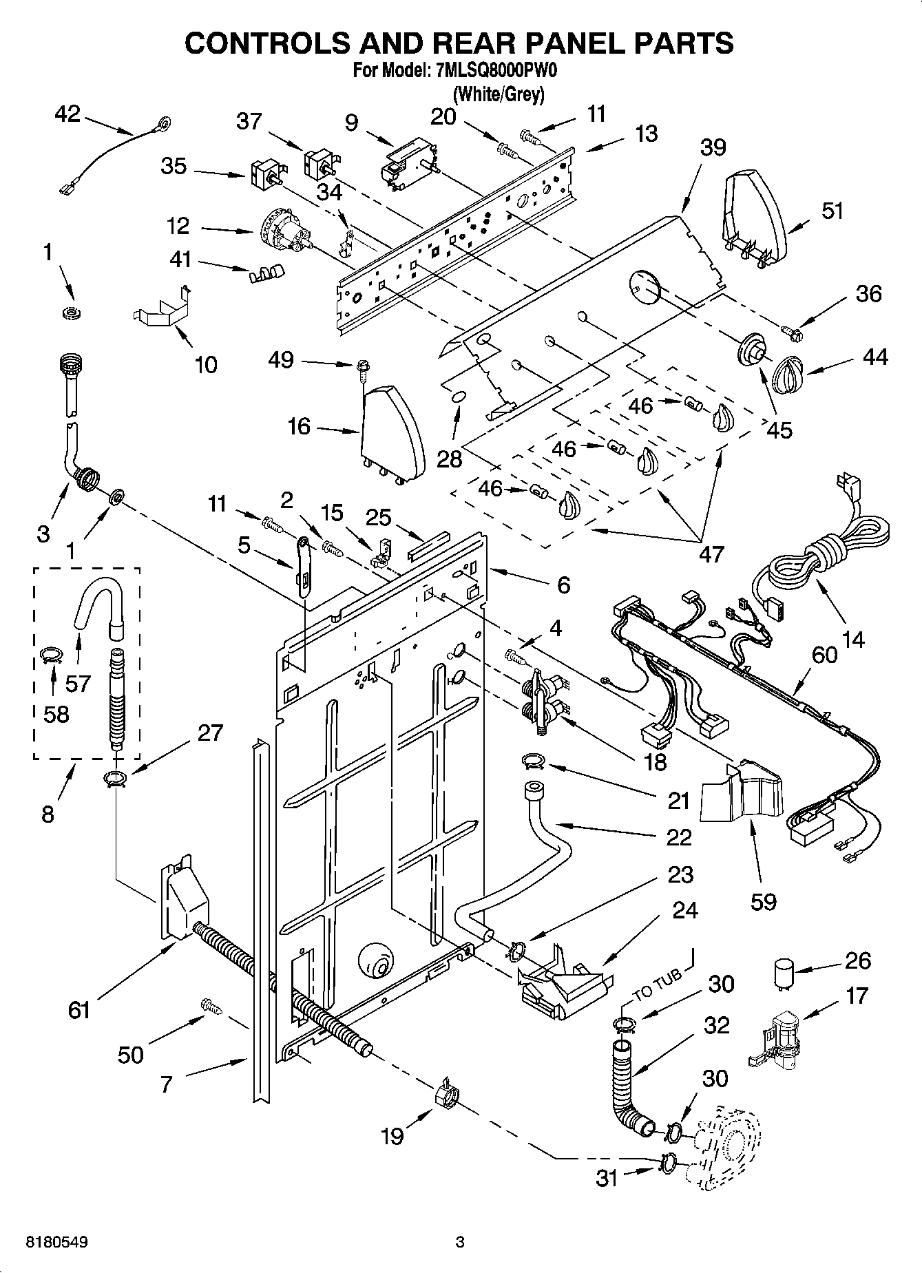 02 - CONTROLS AND REAR PANEL PARTS
