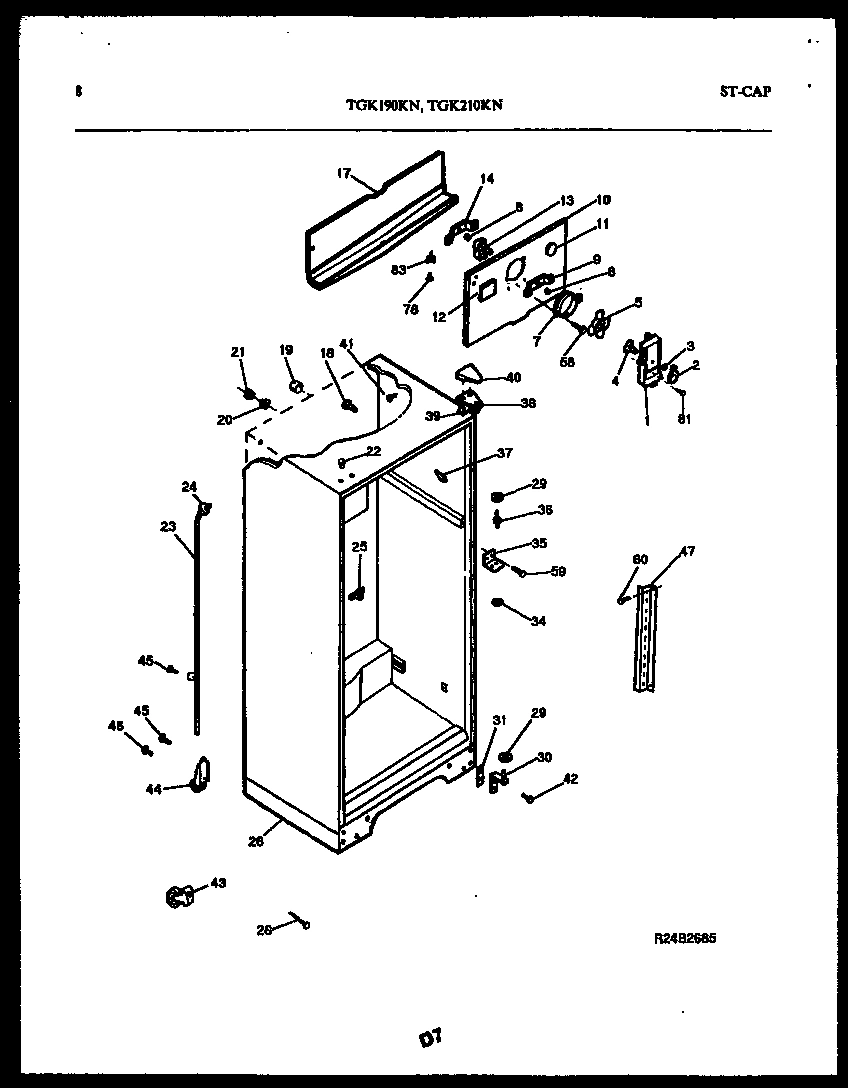 05 - CABINET PARTS