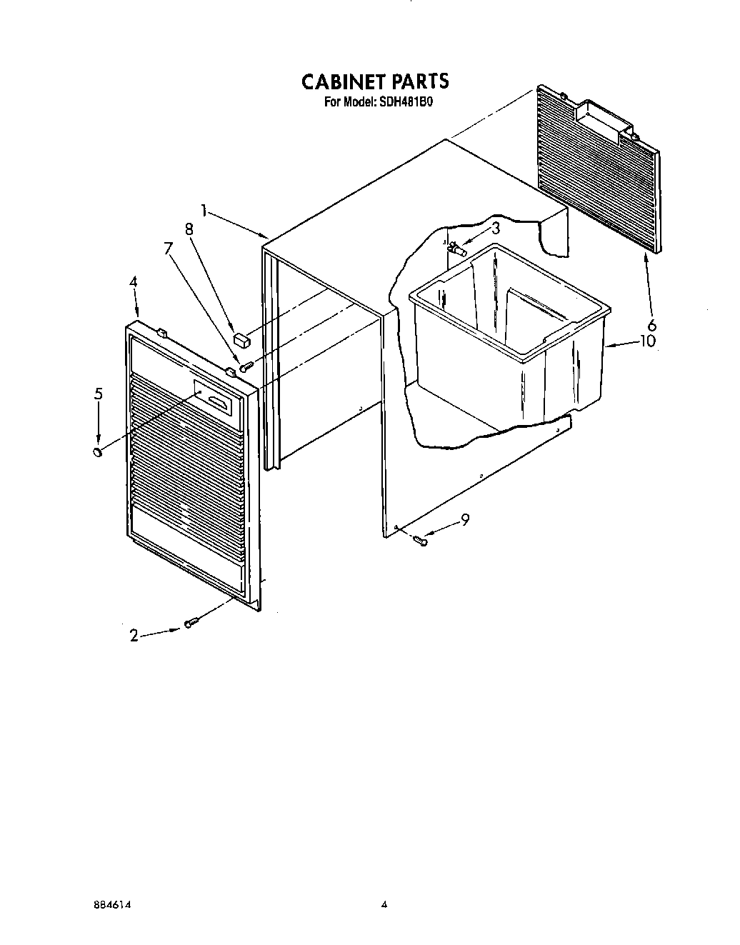 04 - CABINET, LIT/OPTIONAL