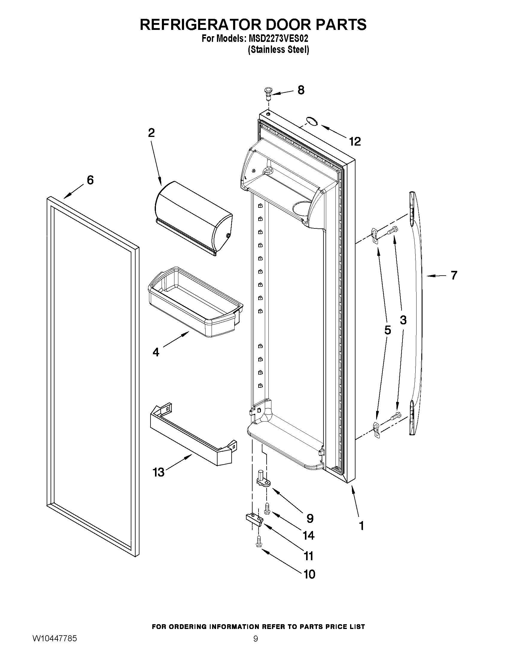 06 - REFRIGERATOR DOOR PARTS