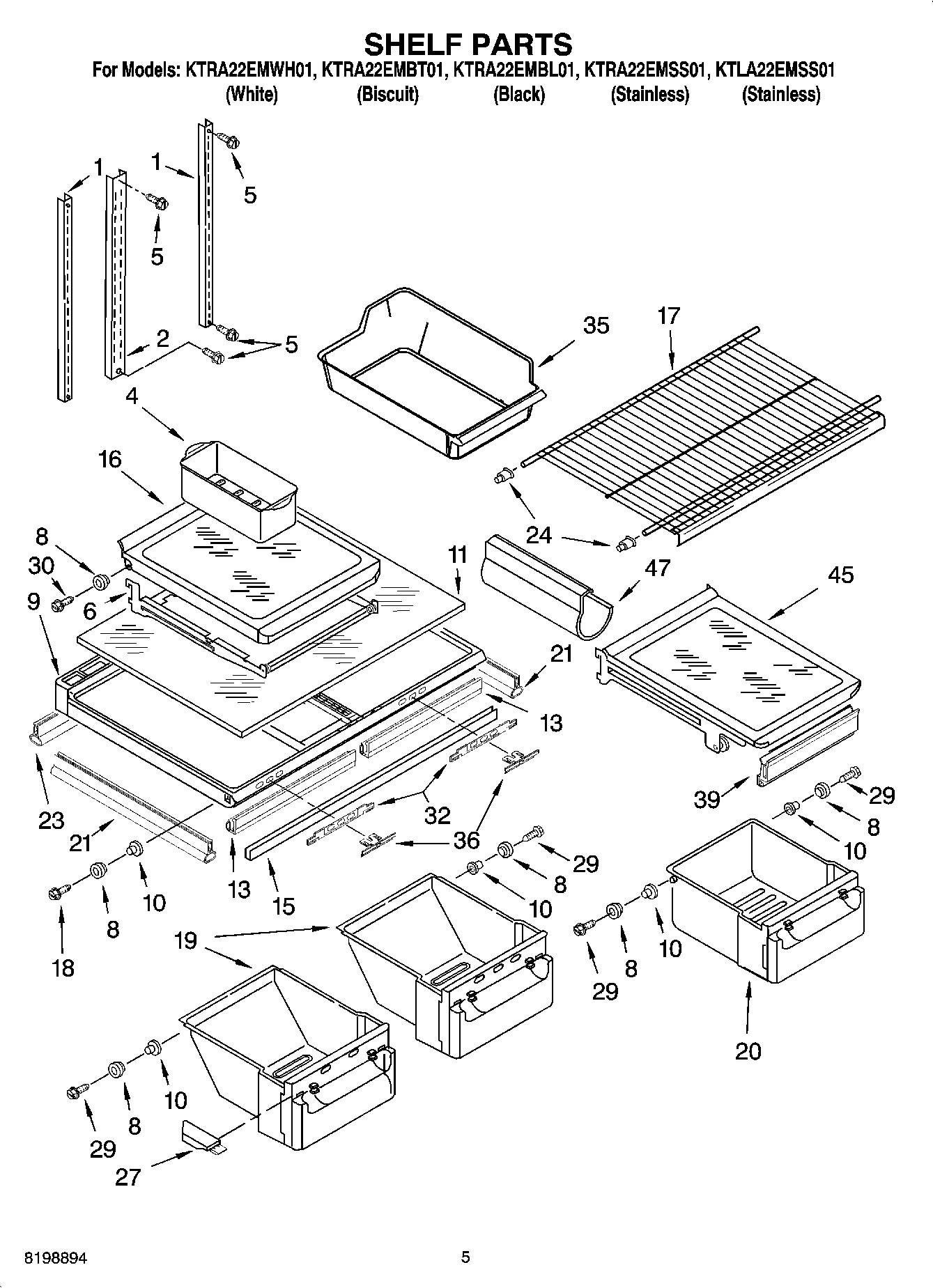 03 - SHELF PARTS