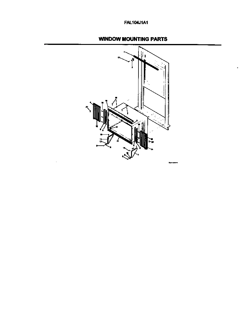 06 - WINDOW MOUNTING PARTS