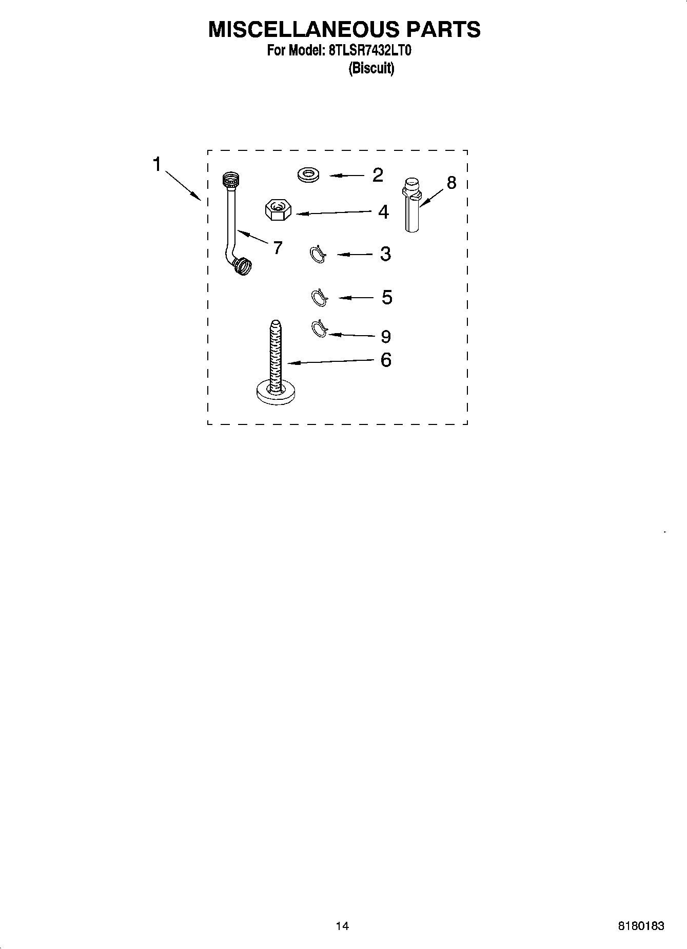 10 - MISCELLANEOUS  PARTS, OPTIONAL PARTS (NOT INCLUDED)