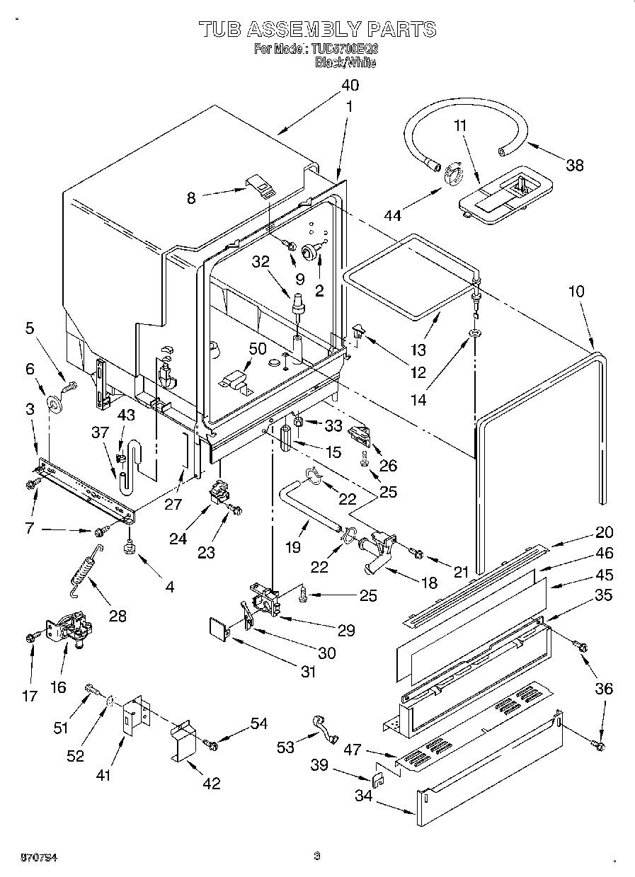 03 - TUB ASSEMBLY
