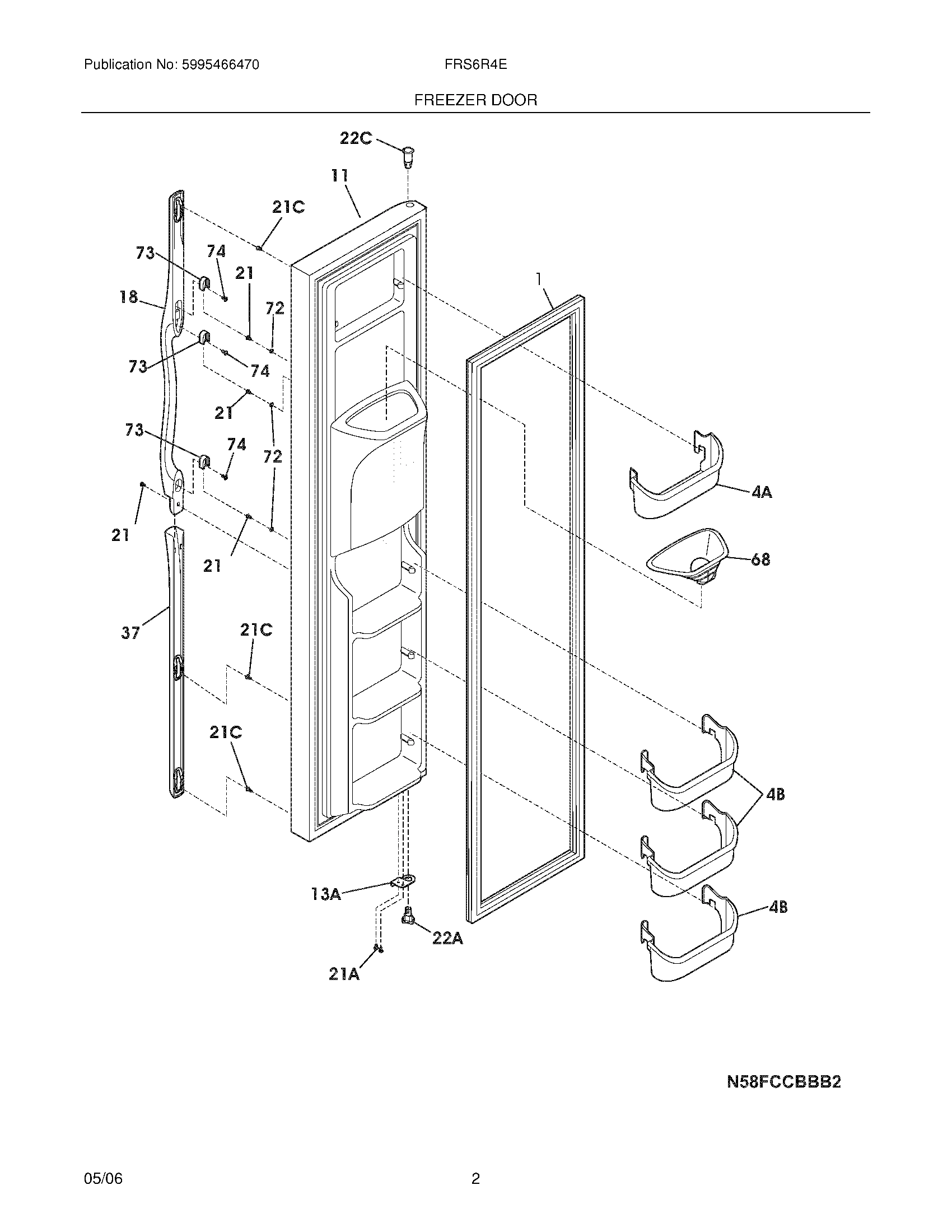 03 - FREEZER DOOR