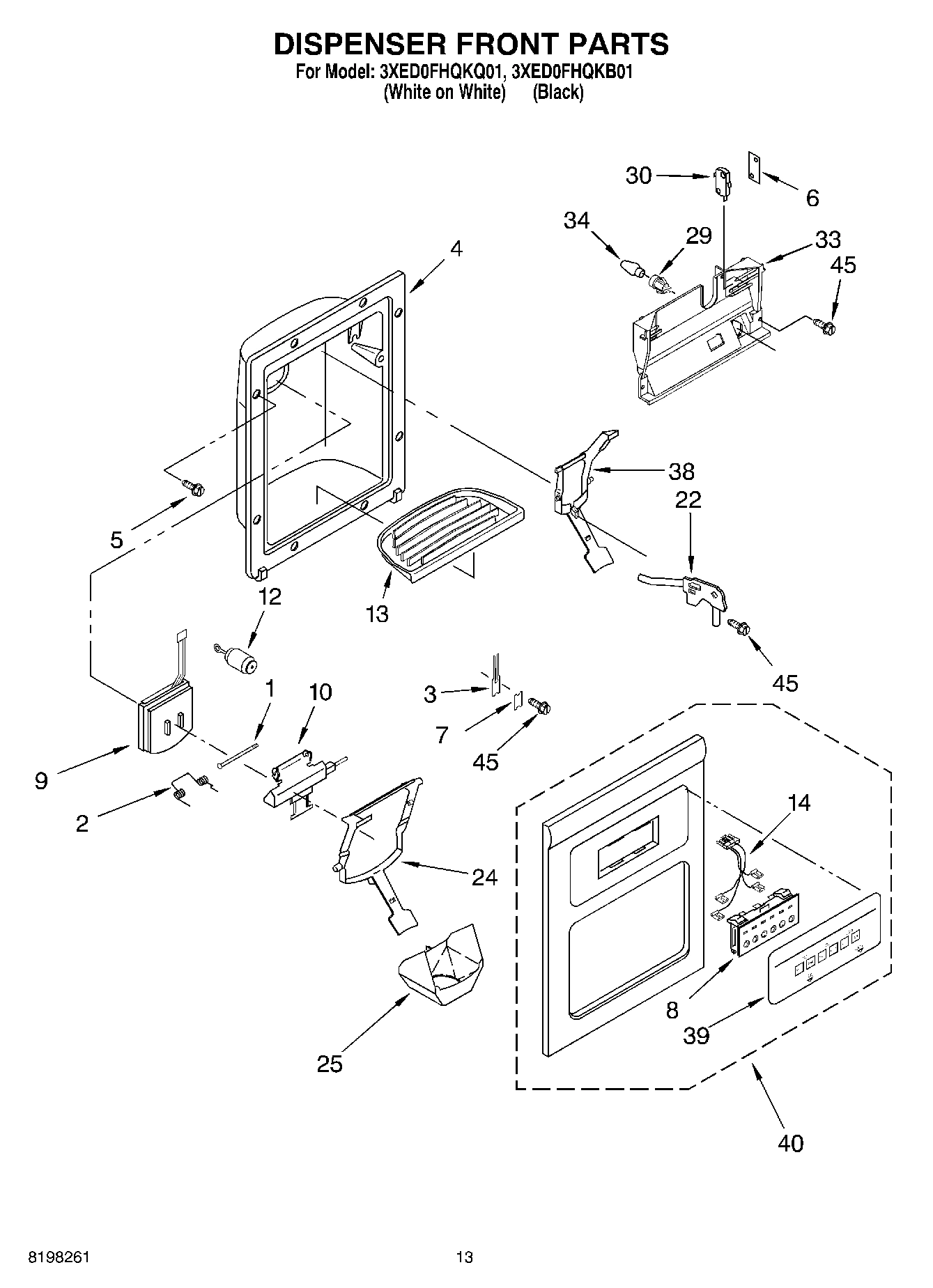 07 - DISPENSER FRONT