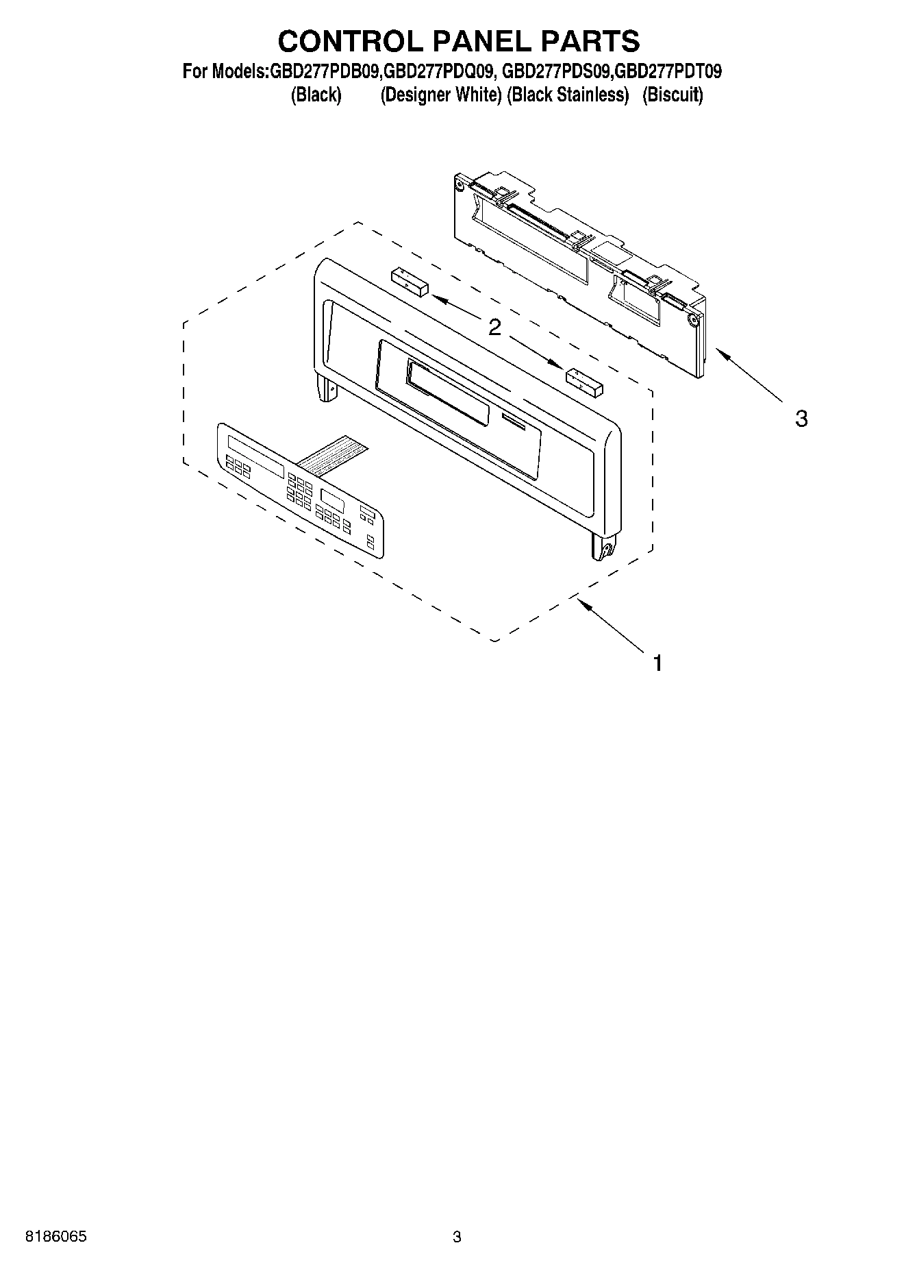 02 - CONTROL PANEL PARTS