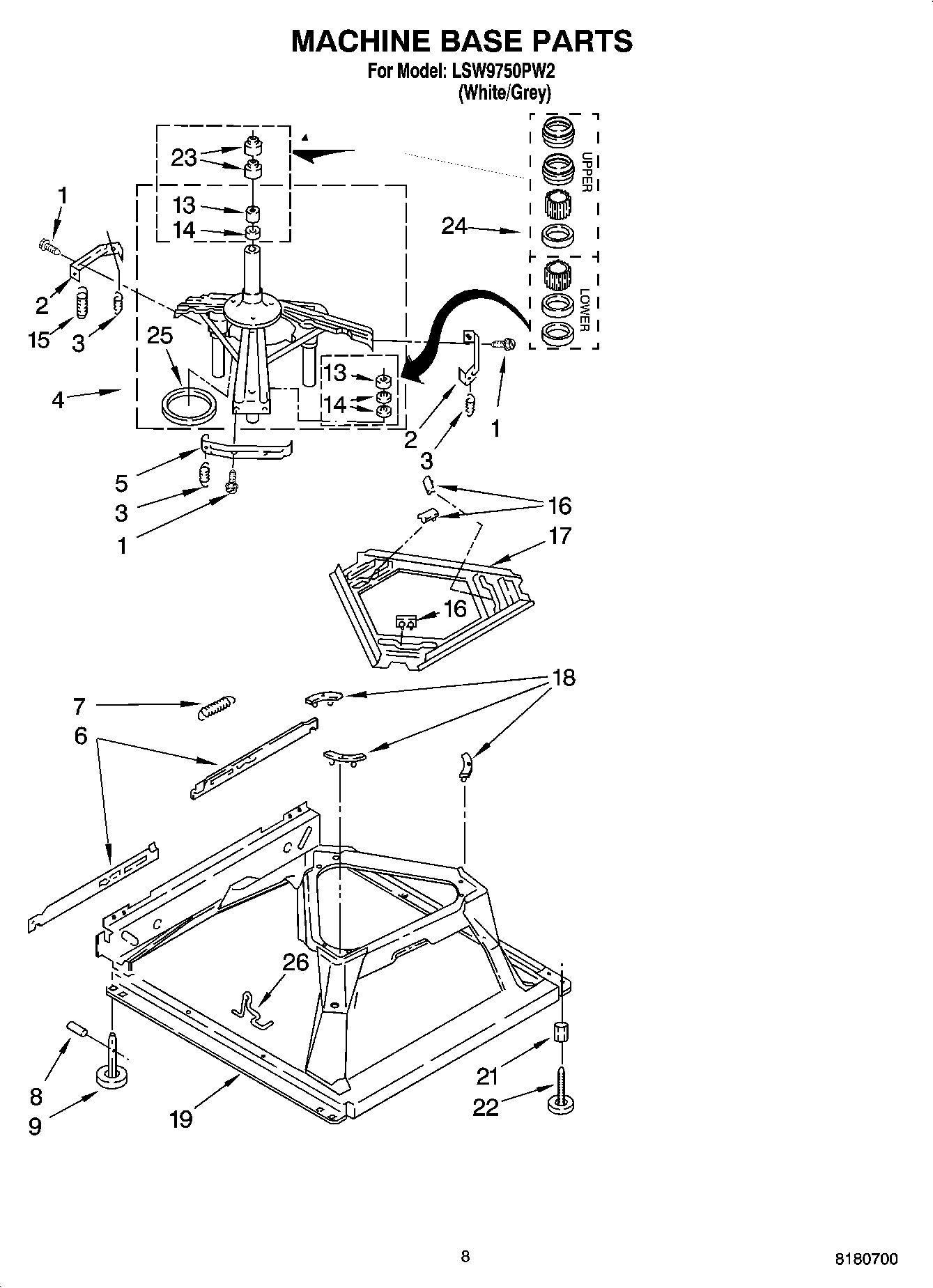 05 - MACHINE BASE PARTS