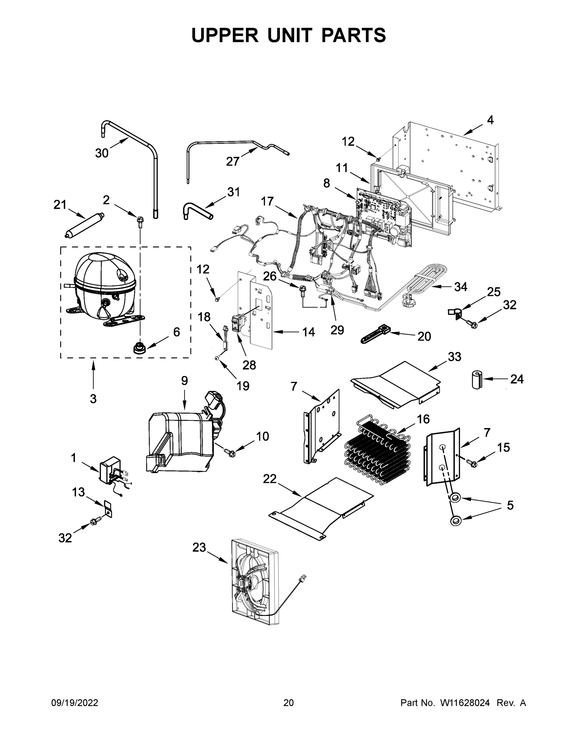 11 - UPPER UNIT PARTS