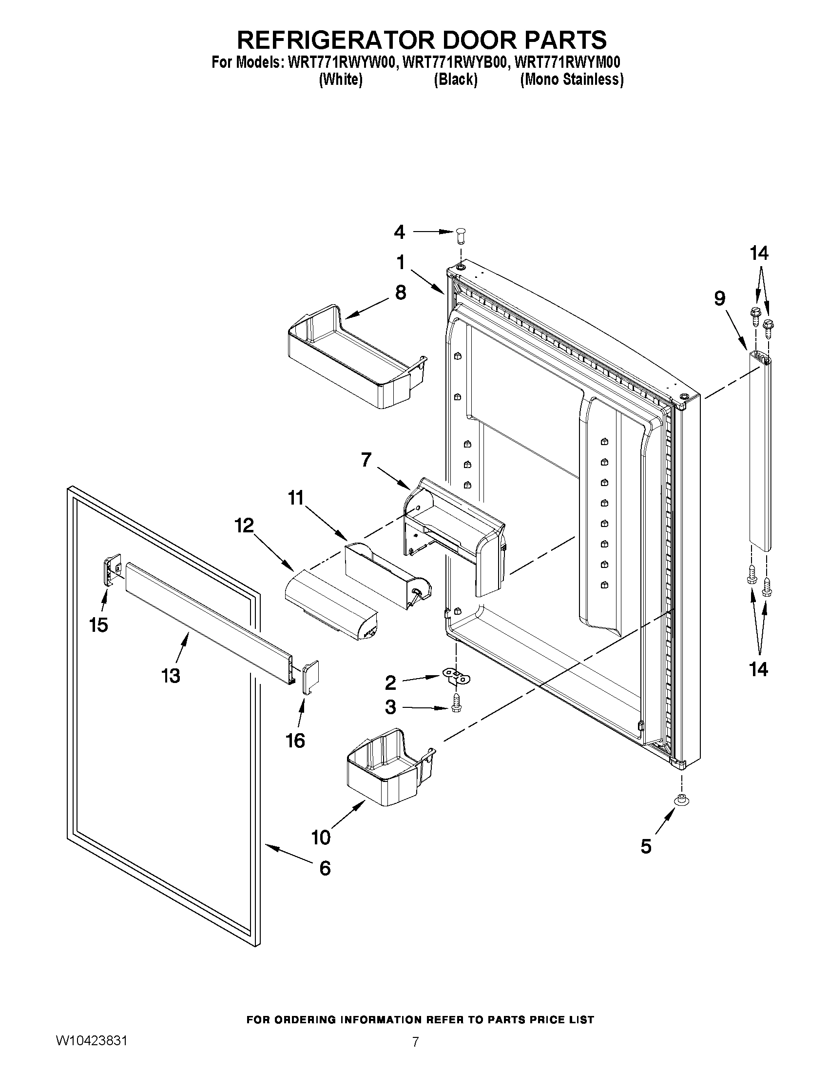 05 - REFRIGERATOR DOOR PARTS