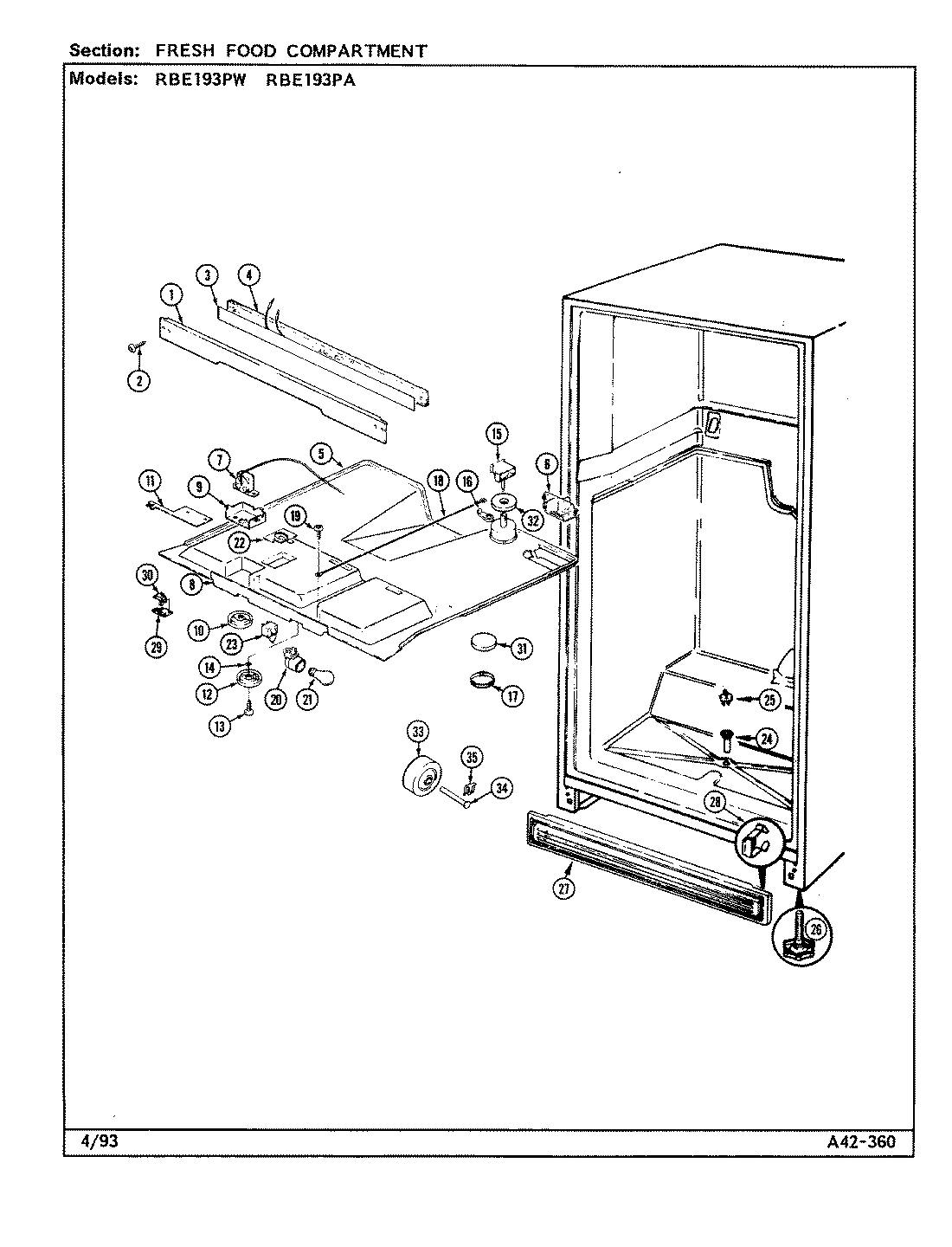 03 - FRESH FOOD COMPARTMENT