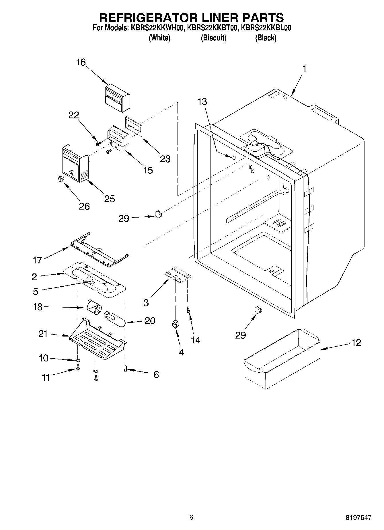 04 - REFRIGERATOR LINER
