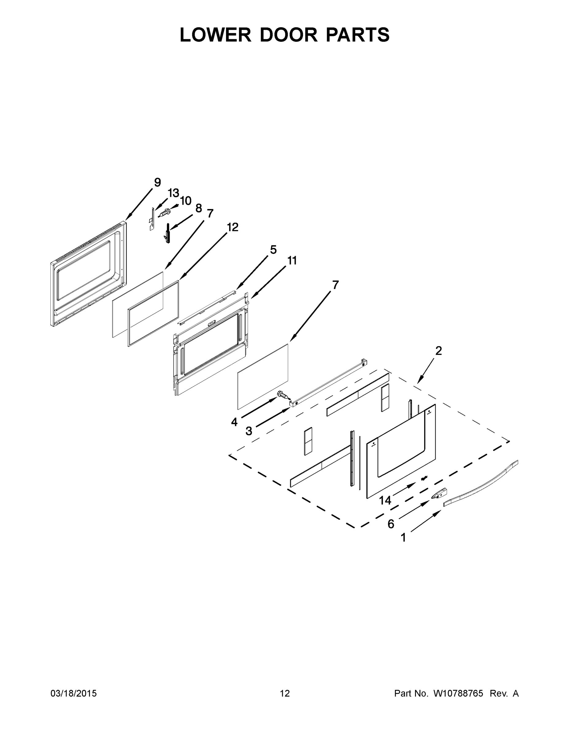 07 - LOWER DOOR PARTS
