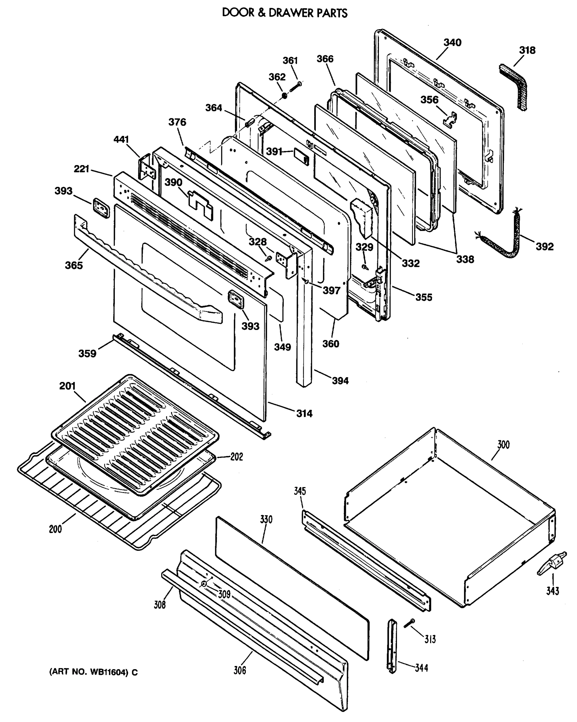 DOOR & DRAWER PARTS