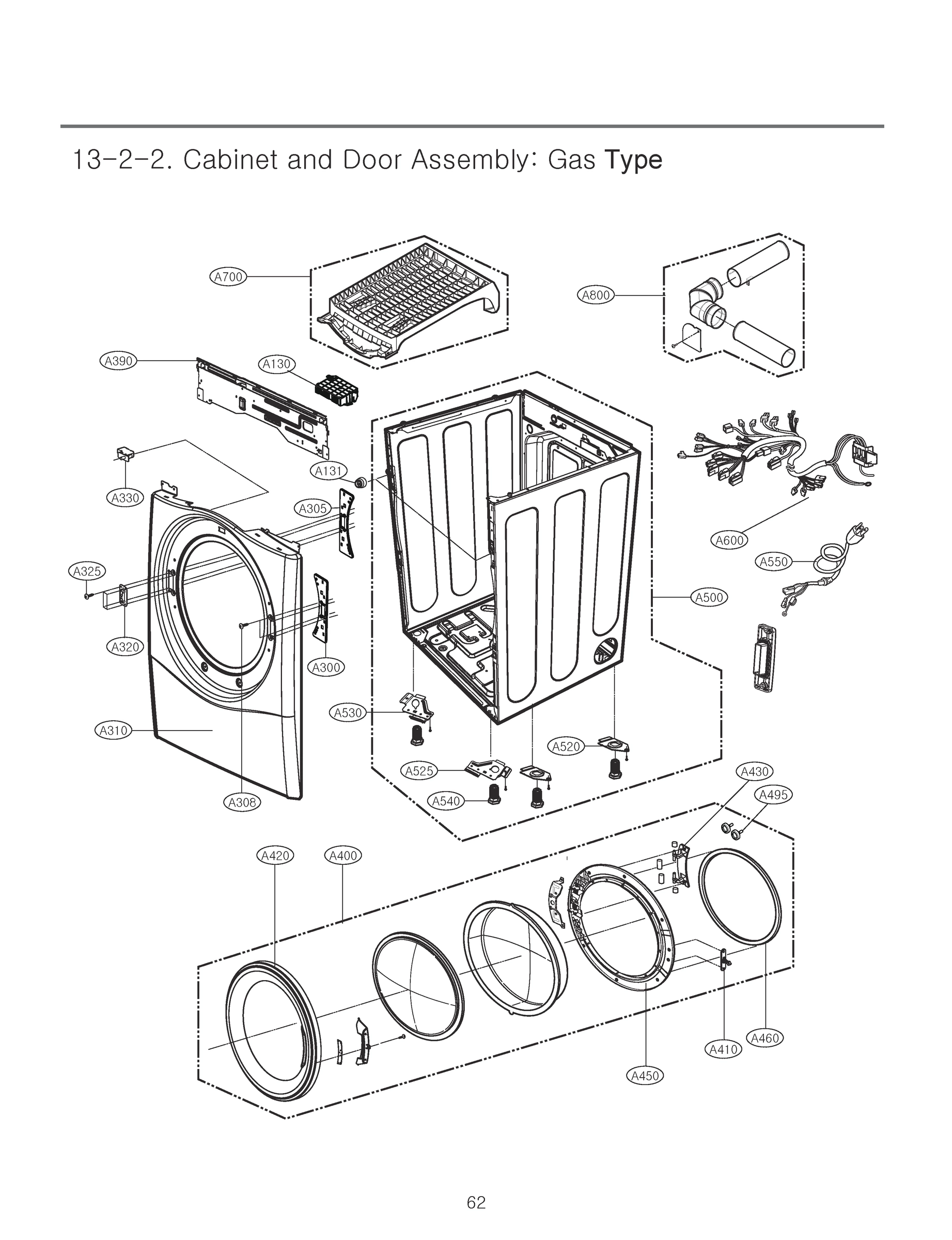 CABINET AND DOOR ASSEMBLY