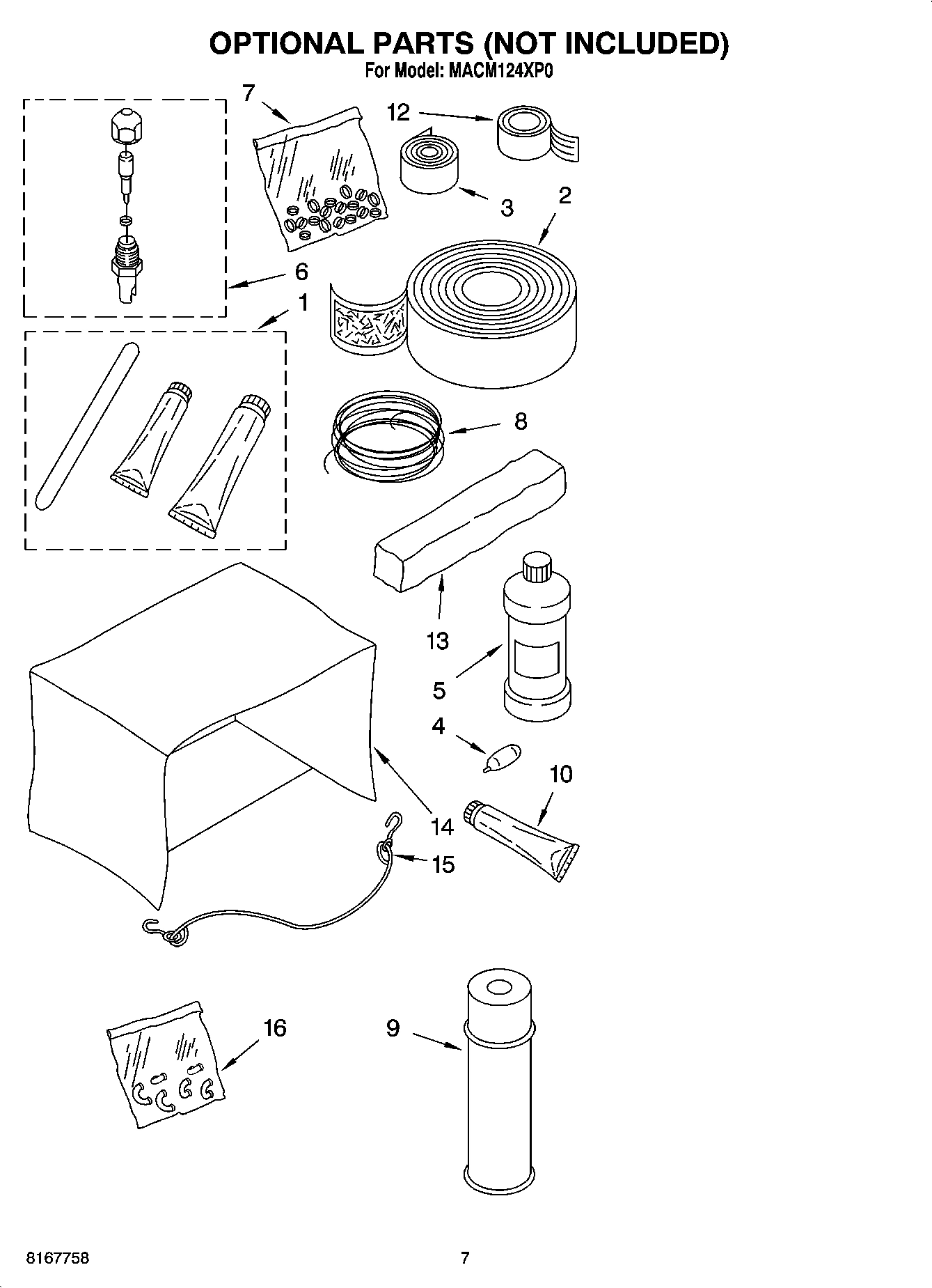 04 - OPTIONAL  PARTS (NOT INCLUDED)