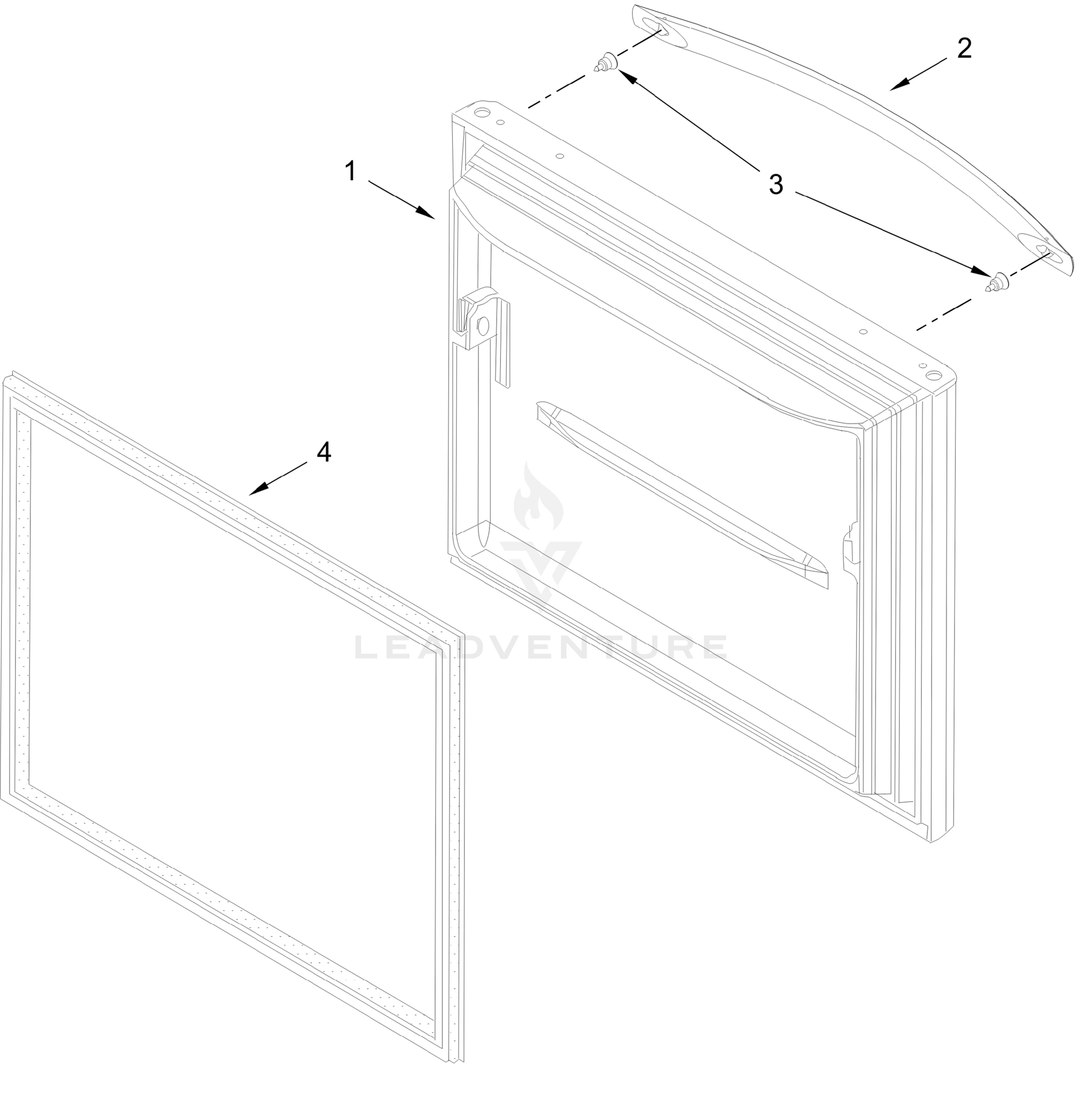 FREEZER DOOR PARTS