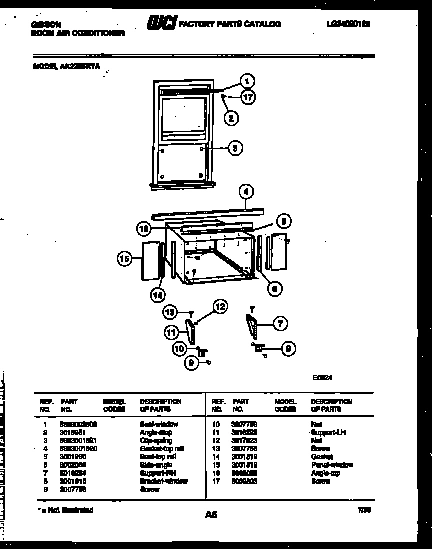 06 - CABINET AND INSTALLATION PARTS