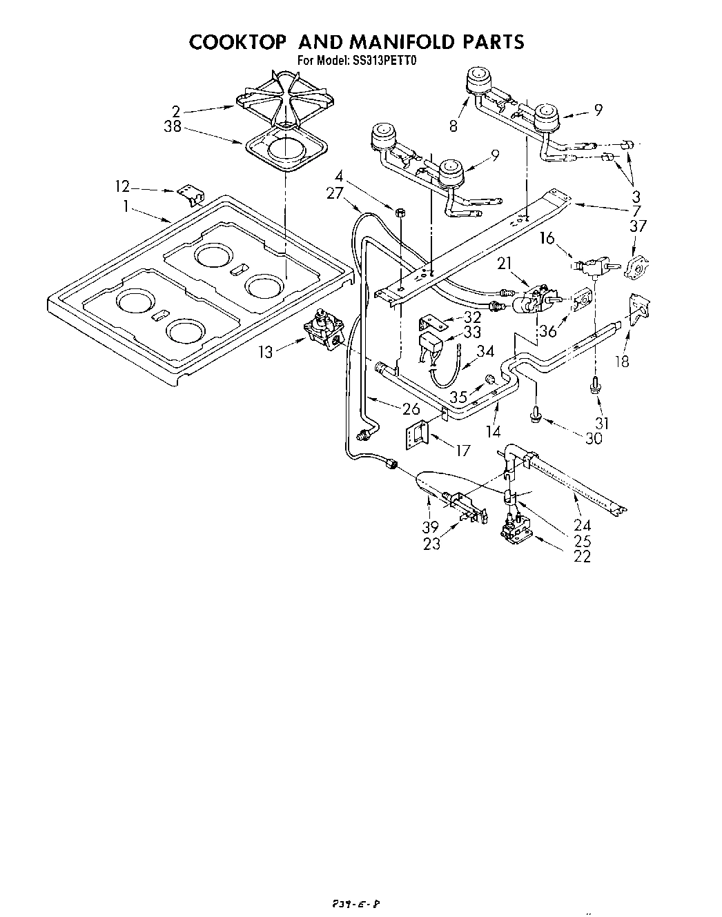 06 - COOK TOP AND MANIFOLD