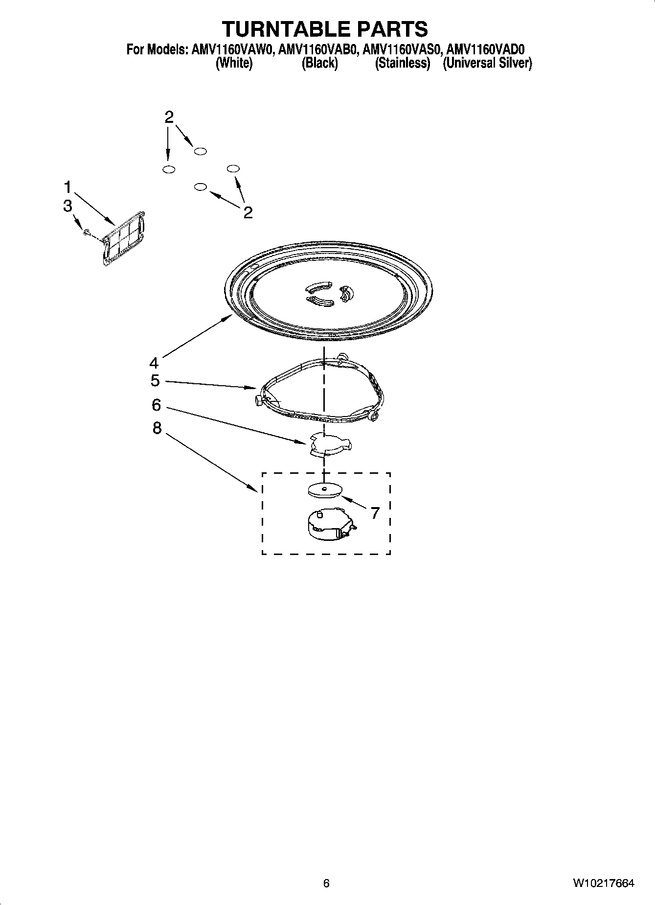 05 - TURNTABLE PARTS