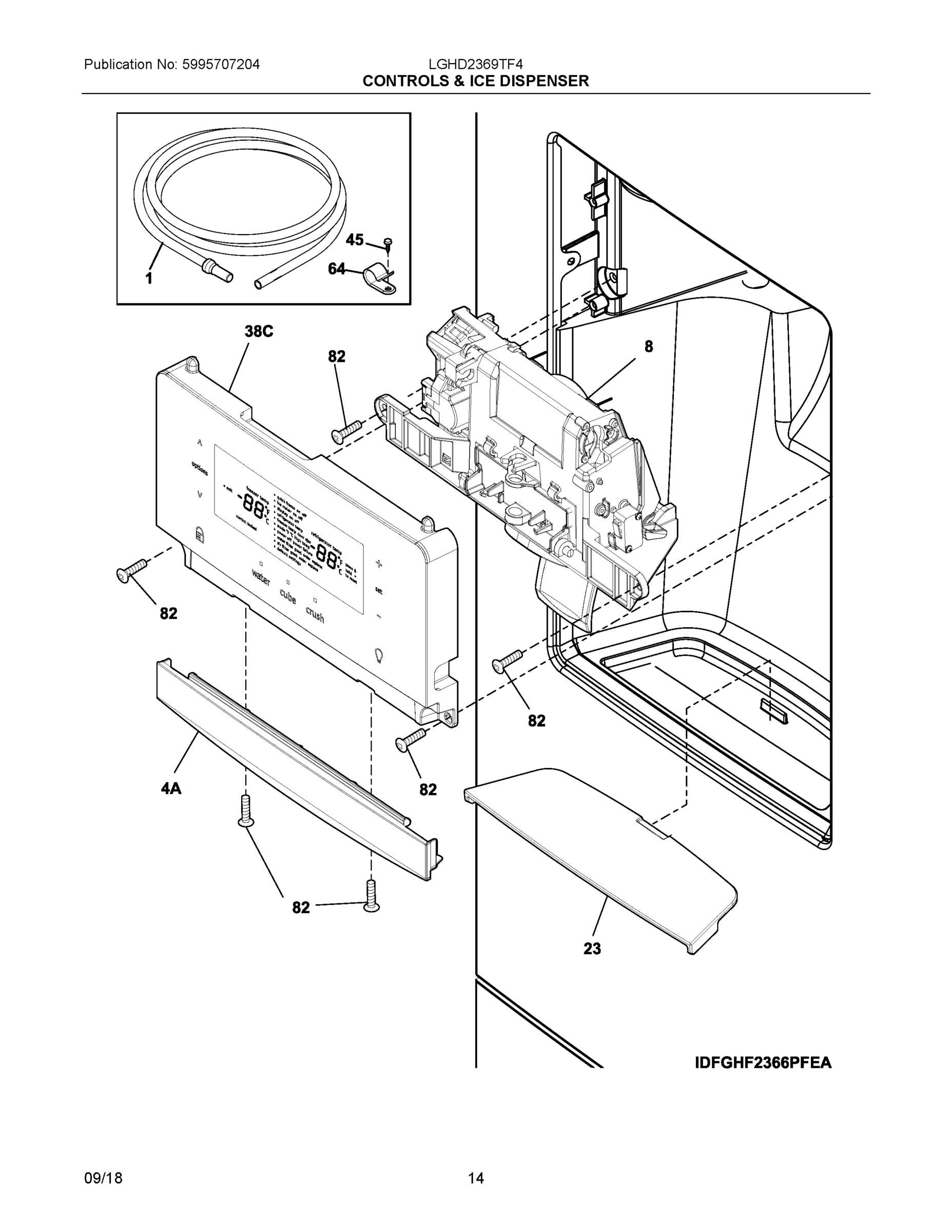 07 - CONTROLS & ICE DISPENSER