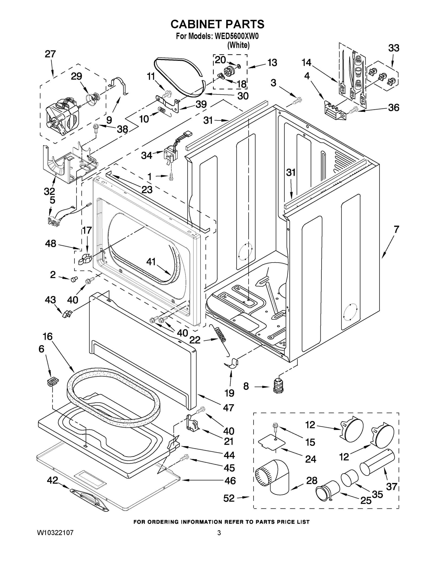 02 - CABINET PARTS
