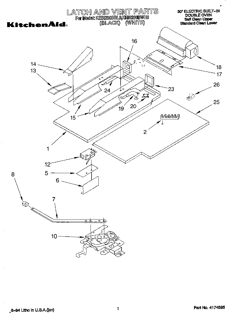 01 - LATCH AND VENT, LITERATURE
