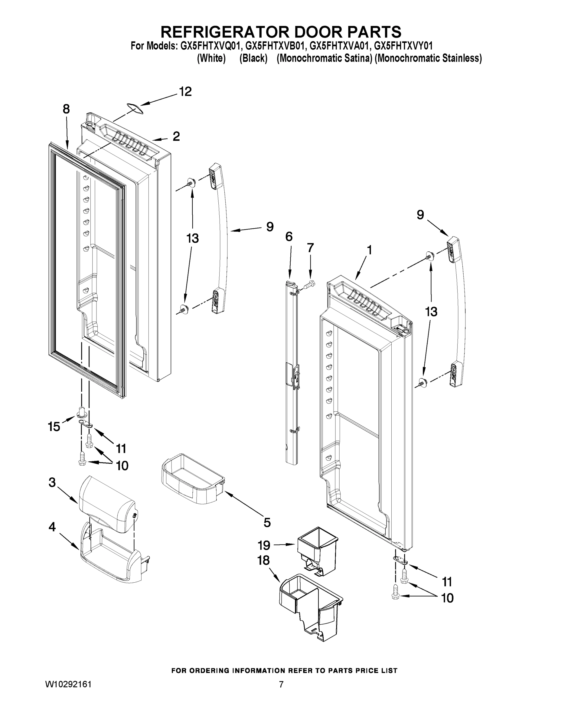 05 - REFRIGERATOR DOOR PARTS