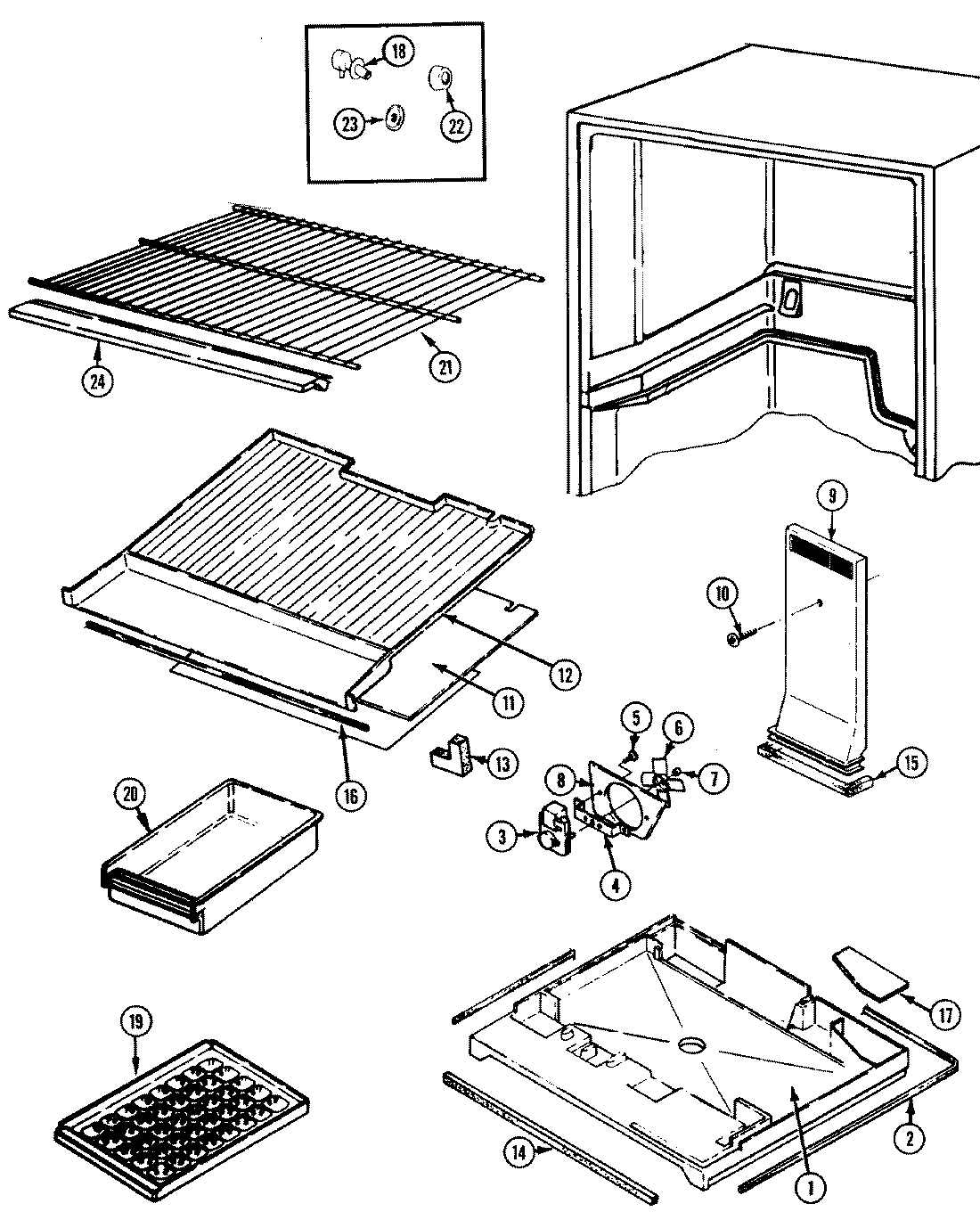 02 - FREEZER COMPARTMENT