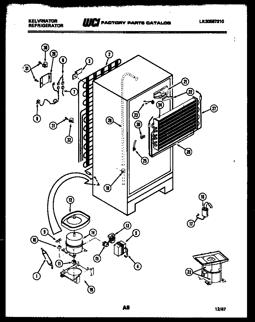 05 - SYSTEM AND AUTOMATIC DEFROST PARTS