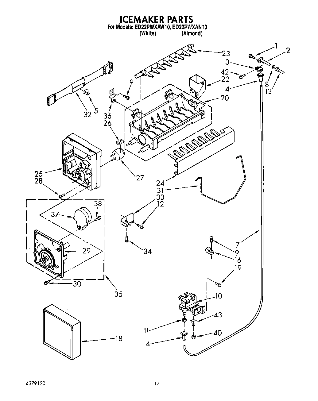 12 - ICEMAKER, LIT/OPTIONAL