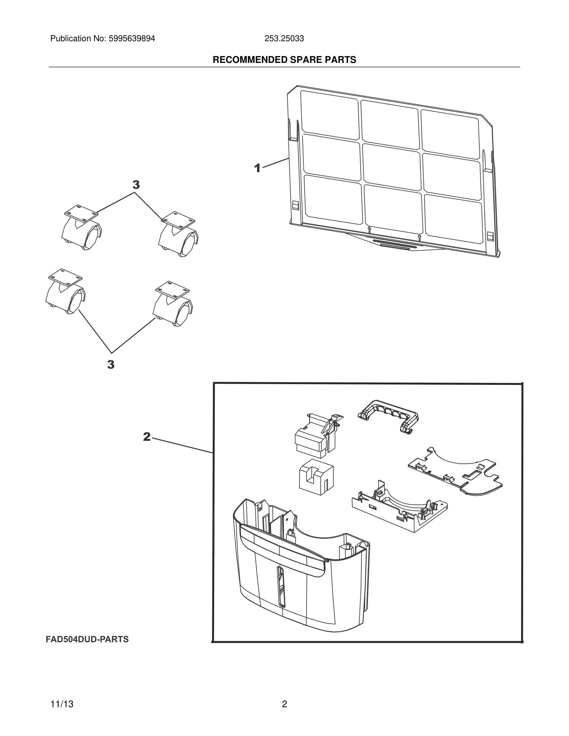 03 - RECOMMENDED SPARE PARTS