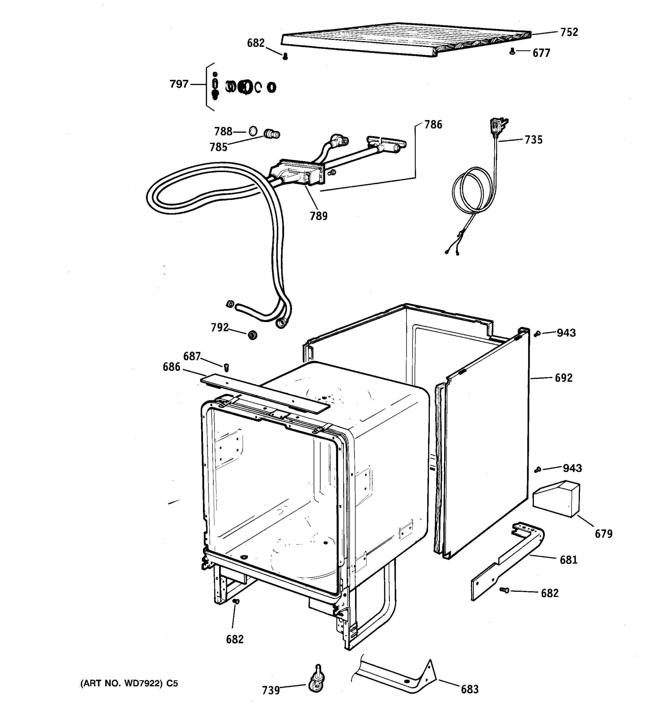 CABINET & EXTERIOR PARTS