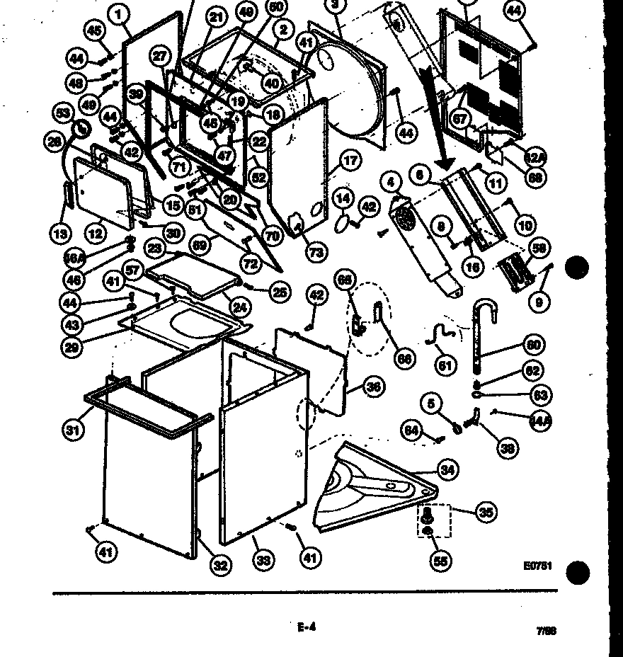 02 - CABINET PARTS AND HEATER