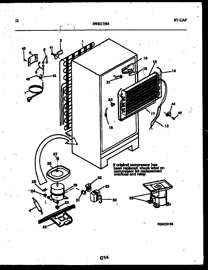07 - SYSTEM AND AUTOMATIC DEFROST PARTS