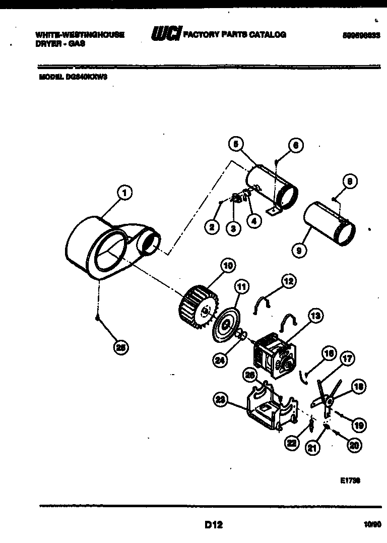 05 - MOTOR AND BLOWER PARTS