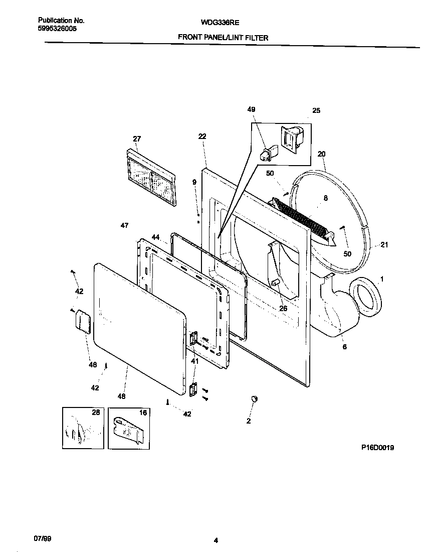 03 - P16D0019 FRNT PNL,DOOR