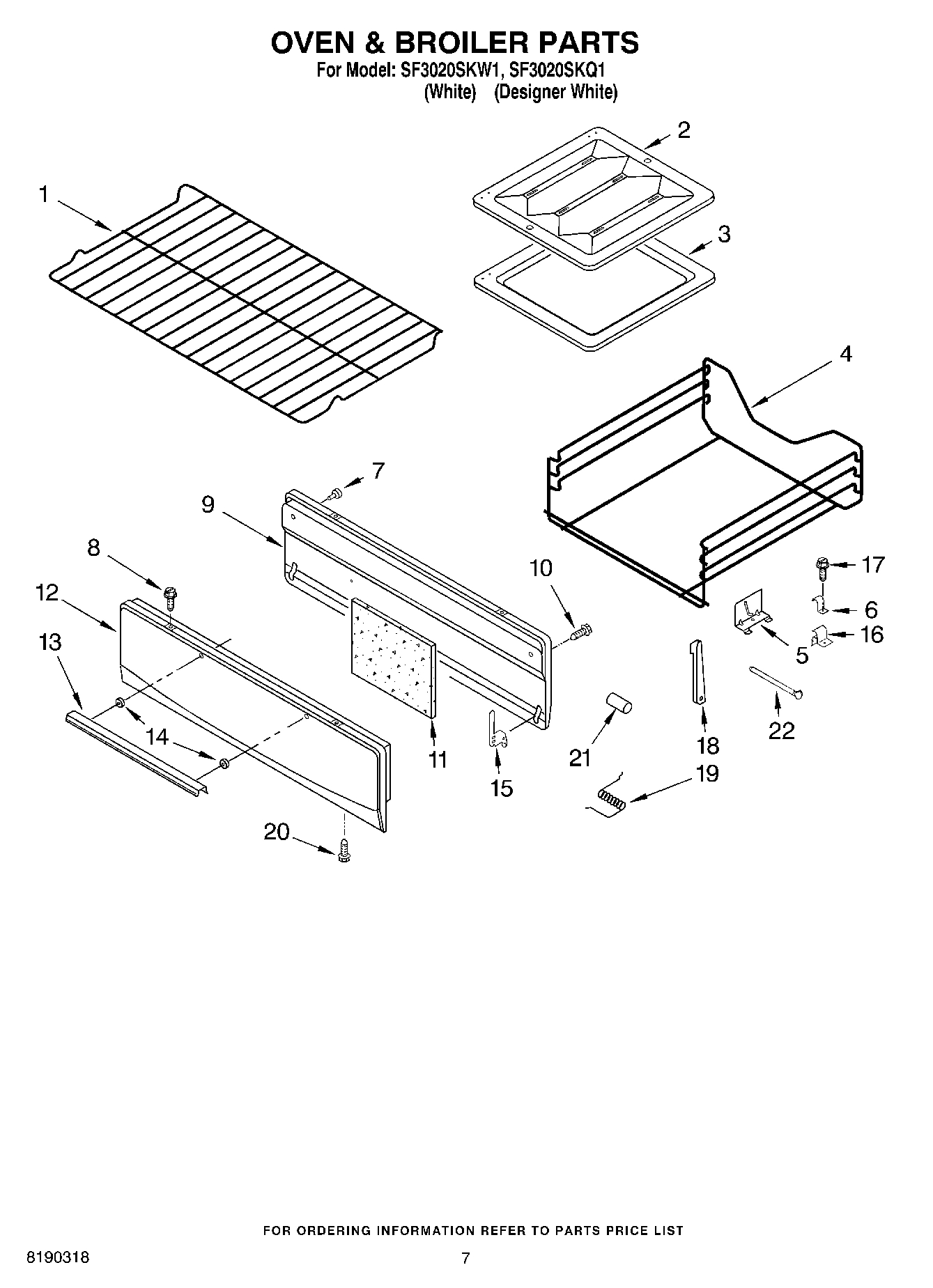 05 - OVEN & BROILER PARTS
