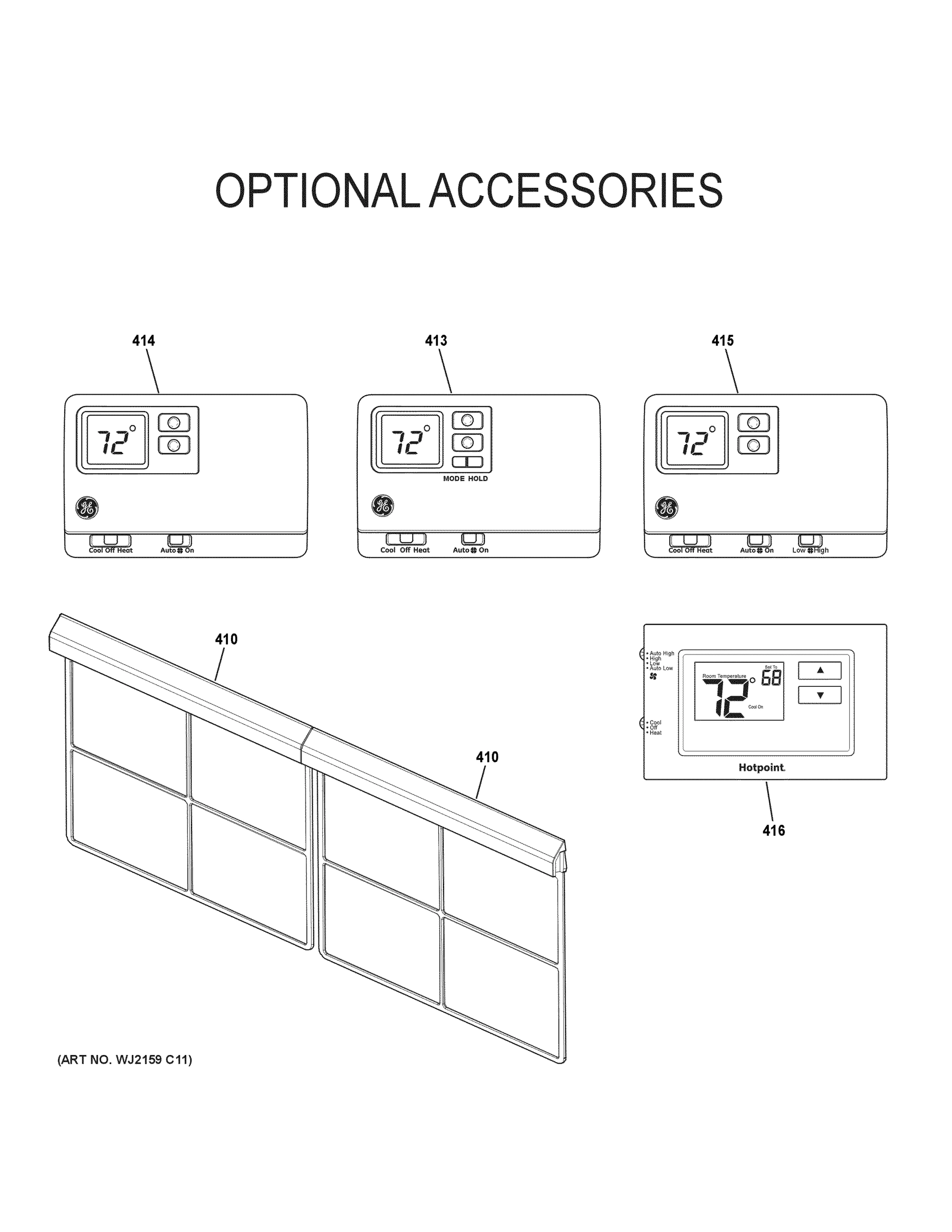 OPTIONAL ACCESSORIES