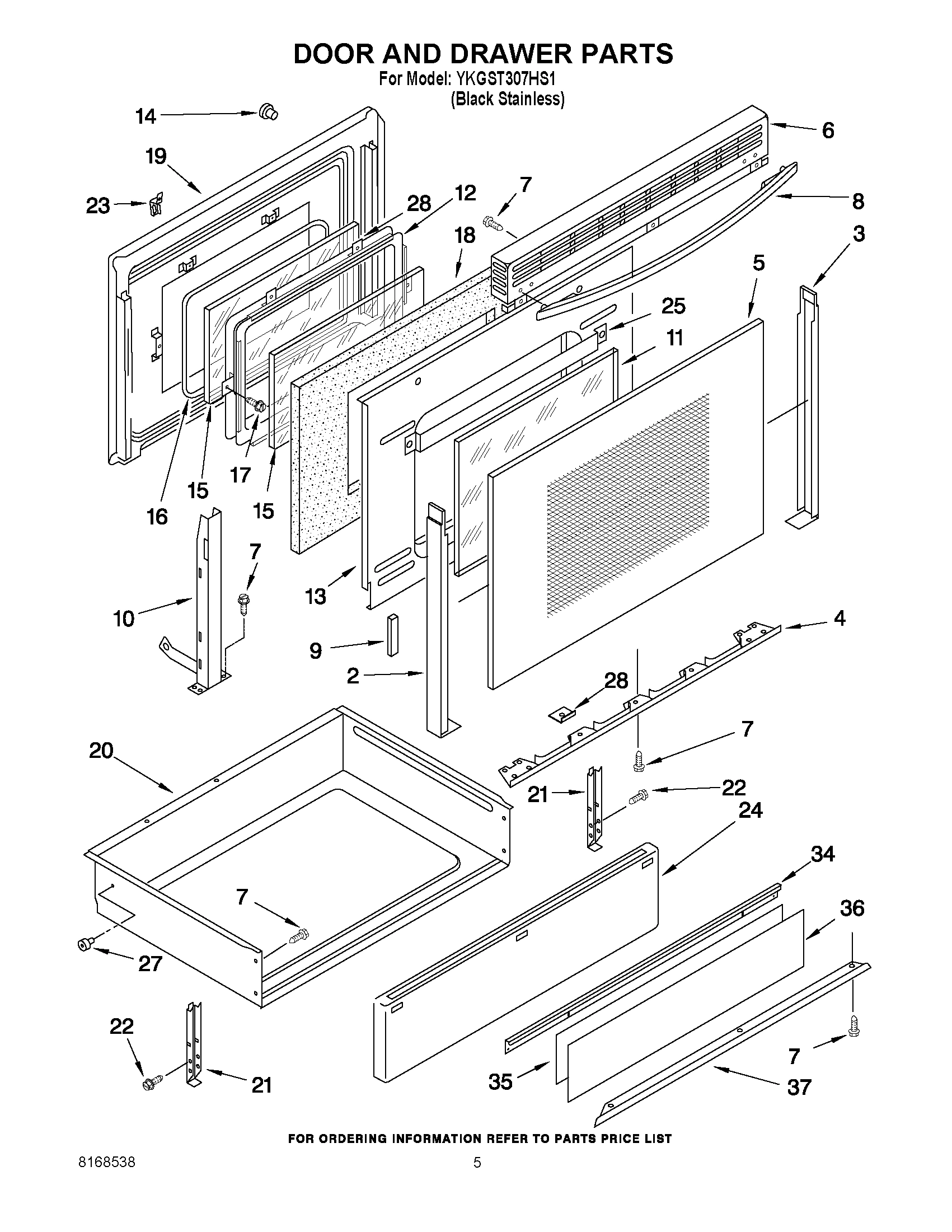 04 - DOOR AND DRAWER PARTS