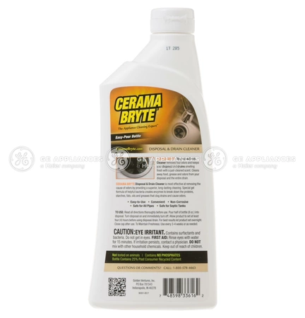 WX10X311 GE Cerama Bryte Disposal Cleaner - Image 3