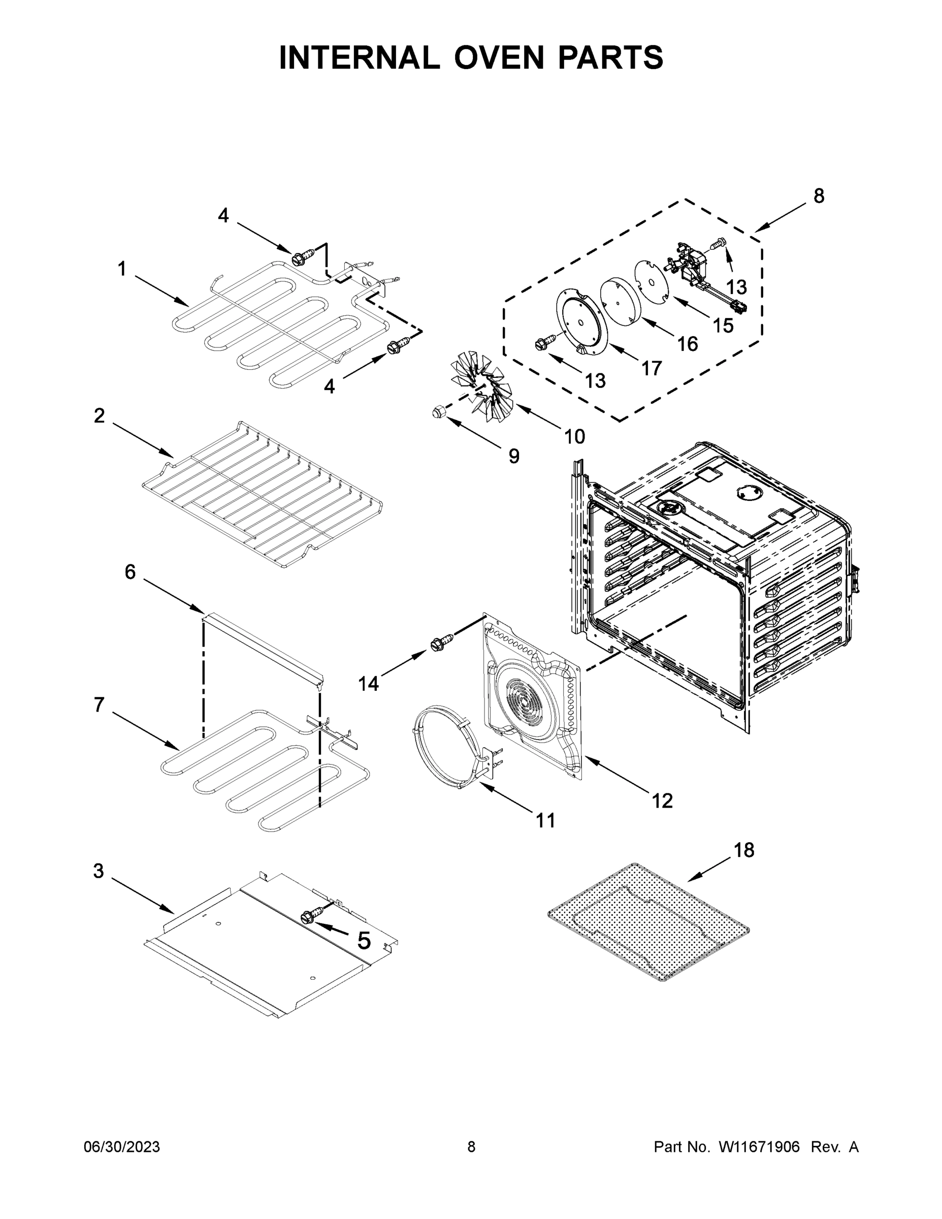 05 - INTERNAL OVEN PARTS