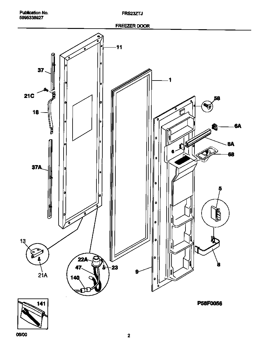 02 - FREEZER DOOR