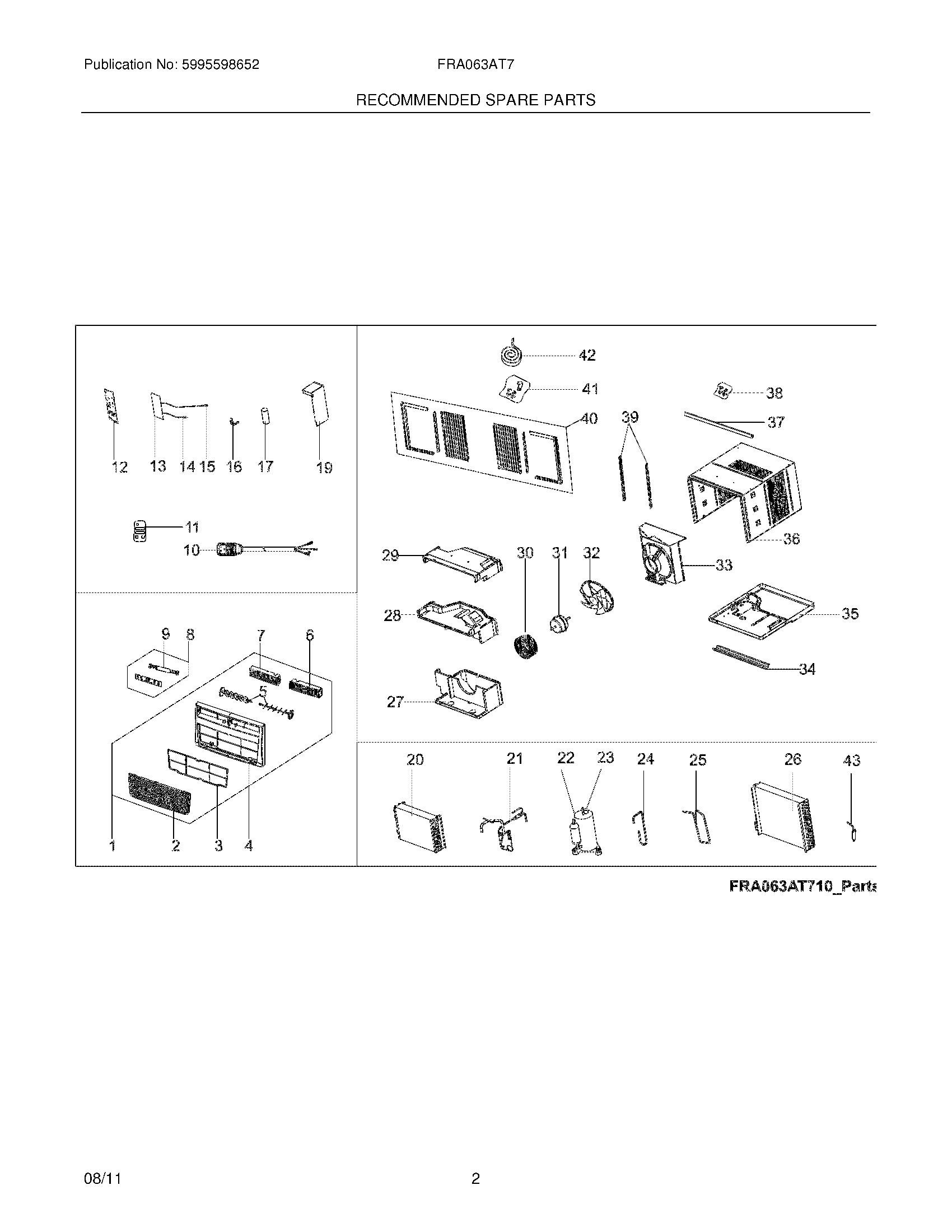 03 - RECOMMENDED SPARE PARTS