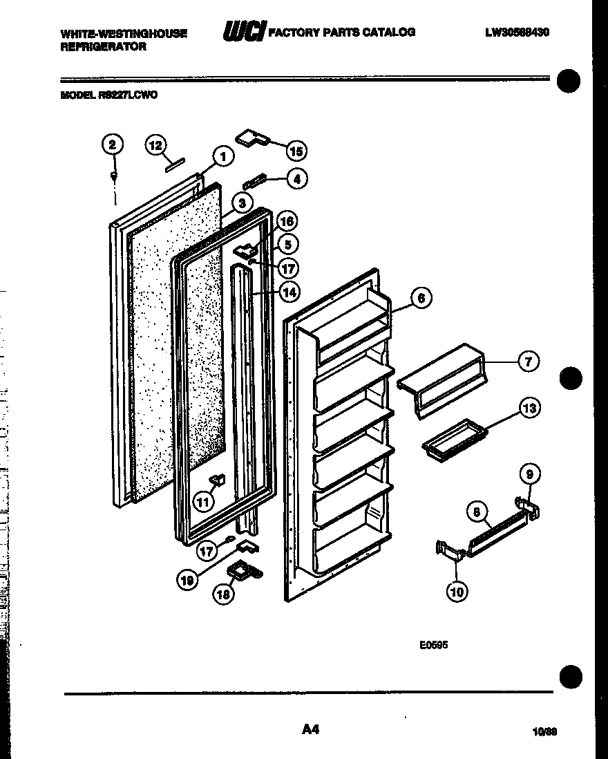 03 - REFRIGERATOR DOOR PARTS