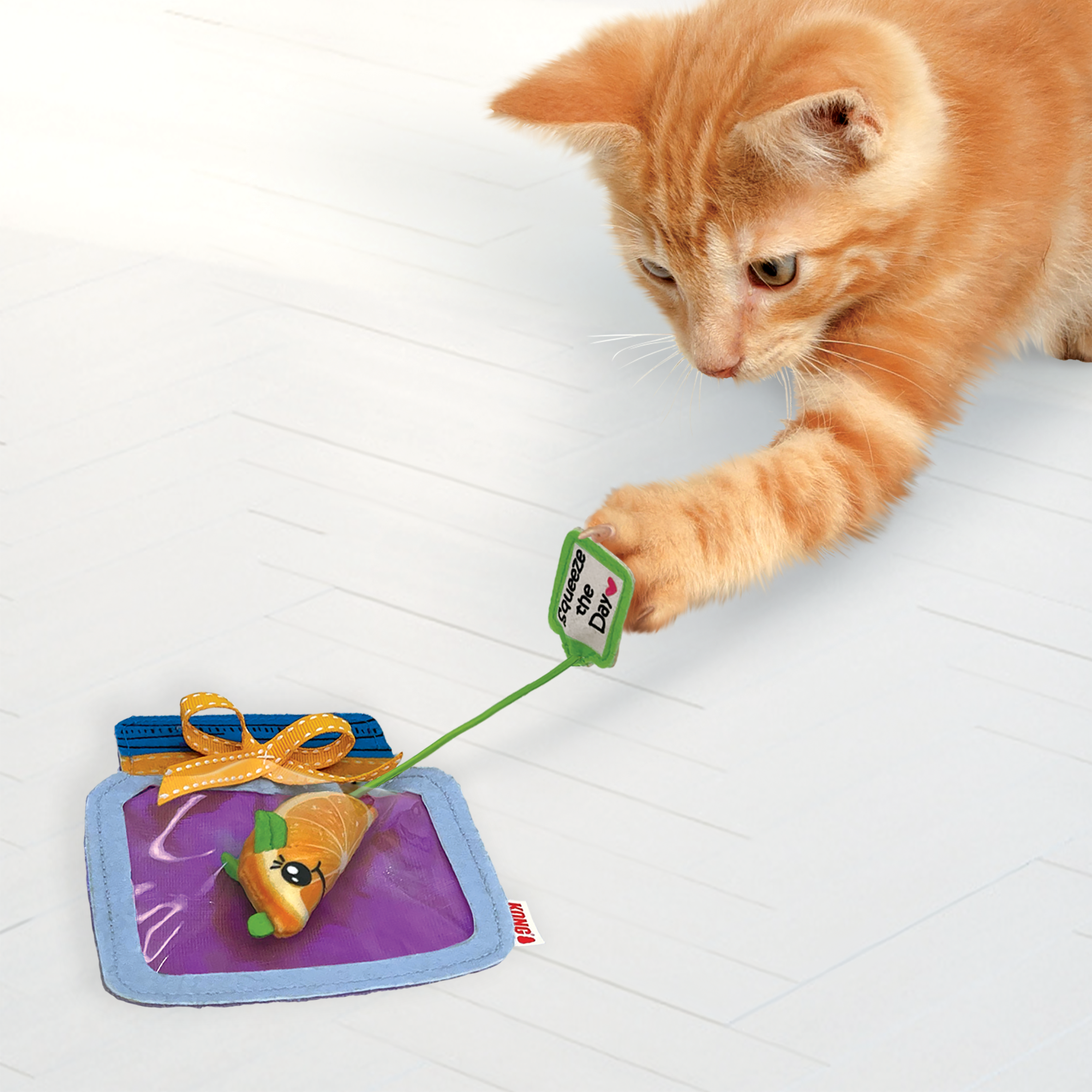 KONG Pull-a-Partz Jamz Assorted Cat Toy KONG Pull-a-Partz Jamz Assorted Cat Toy
